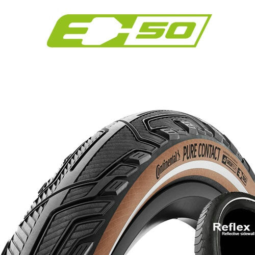 Continental PURE CONTACT 27;5" Reifen Schwarz-Coffee-Reflex