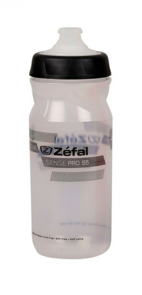 Zéfal SENSE PRO 65 Trinkflasche transparent schwarz grau