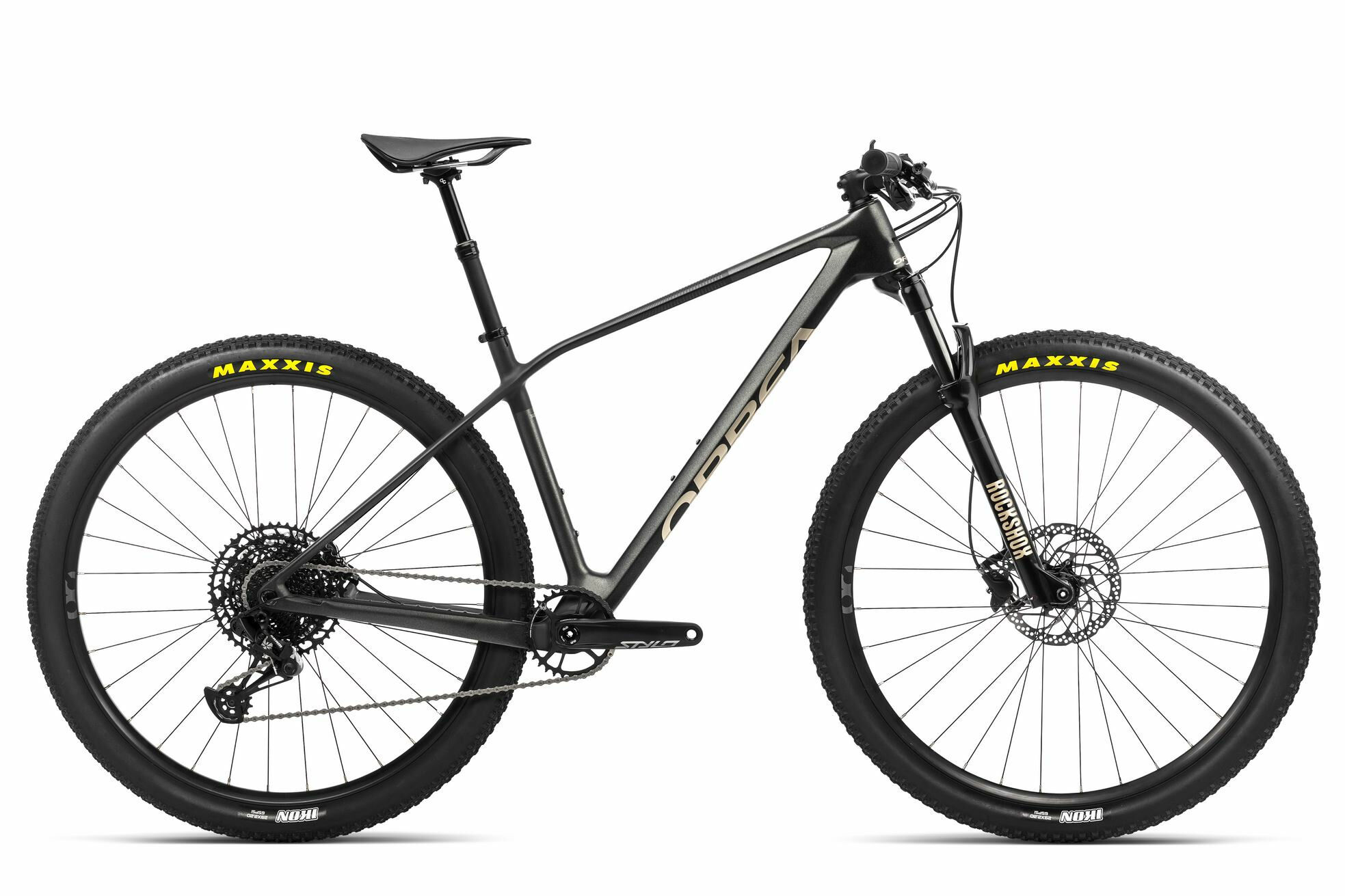 Orbea ALMA M51 Powder Black-Black (Matt) 2023 29" Diamant