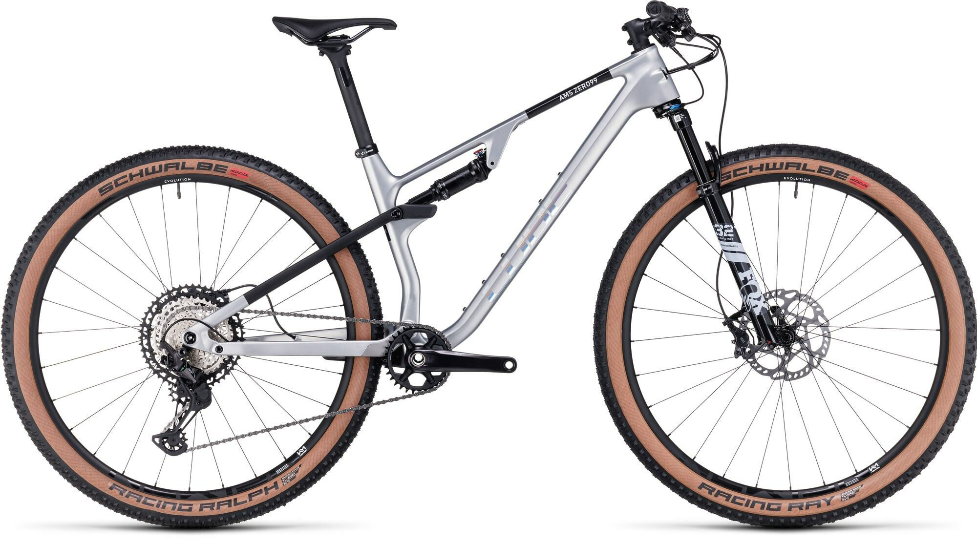 Cube AMS ZERO99 C:68X Race 29 silver´n´black 29" Diamant