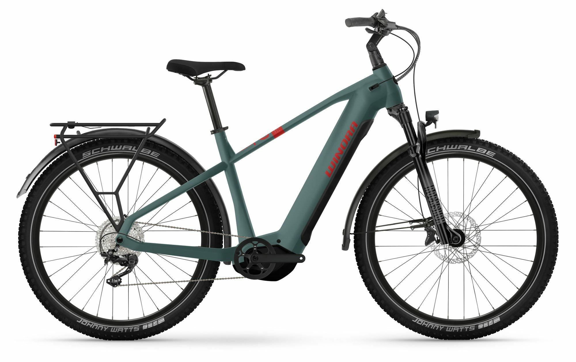 Winora Yucatan X12 metallic stone blue matte 27,5" 720 Wh Diamant