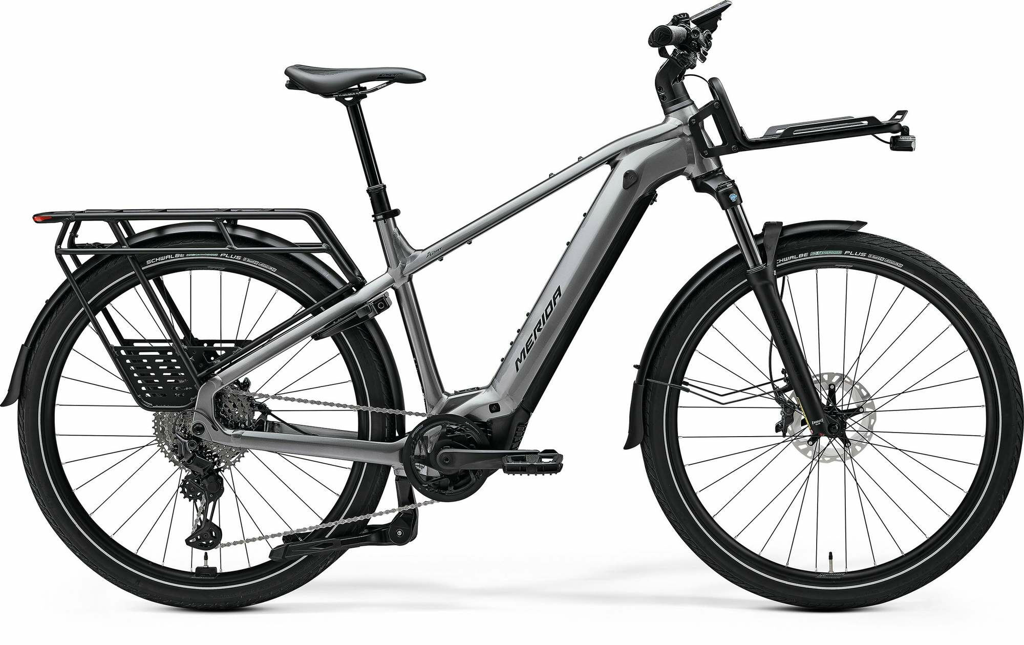 Merida eFLOAT HD 700 EQ Gunmetal Grey - 800 Wh - 28 Zoll - Diamant