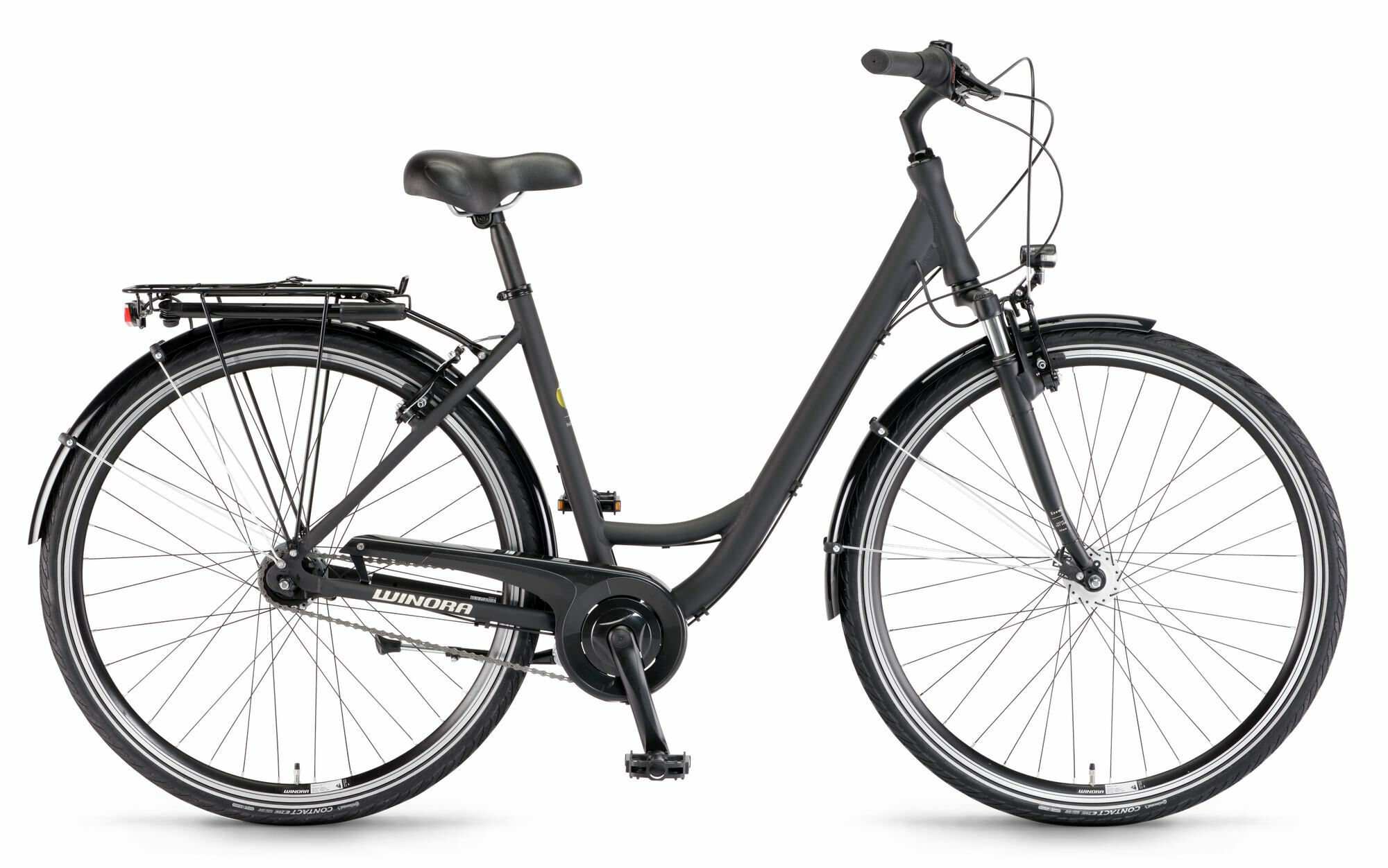 Winora Hollywood N7 Black matte 28" Wave