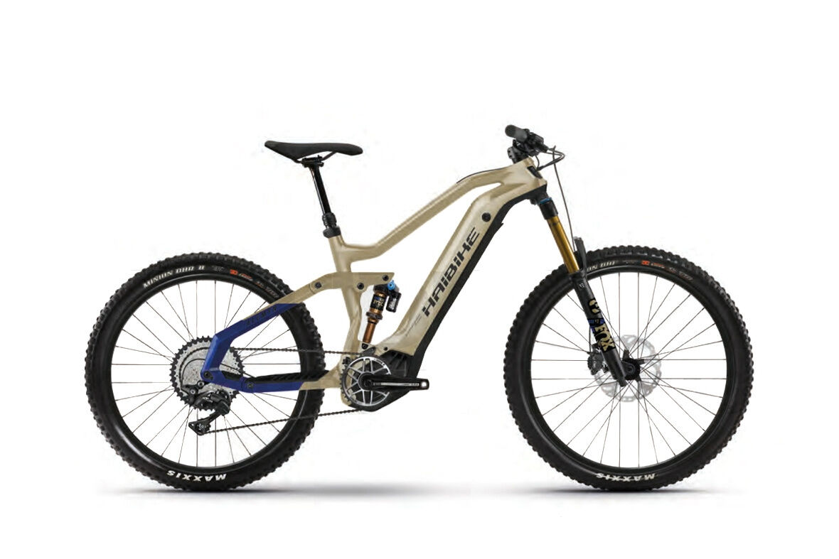 Haibike ALLMTN 7 Coffee / Black / Blue 2021 29"/27,5" 600 Wh Diamant