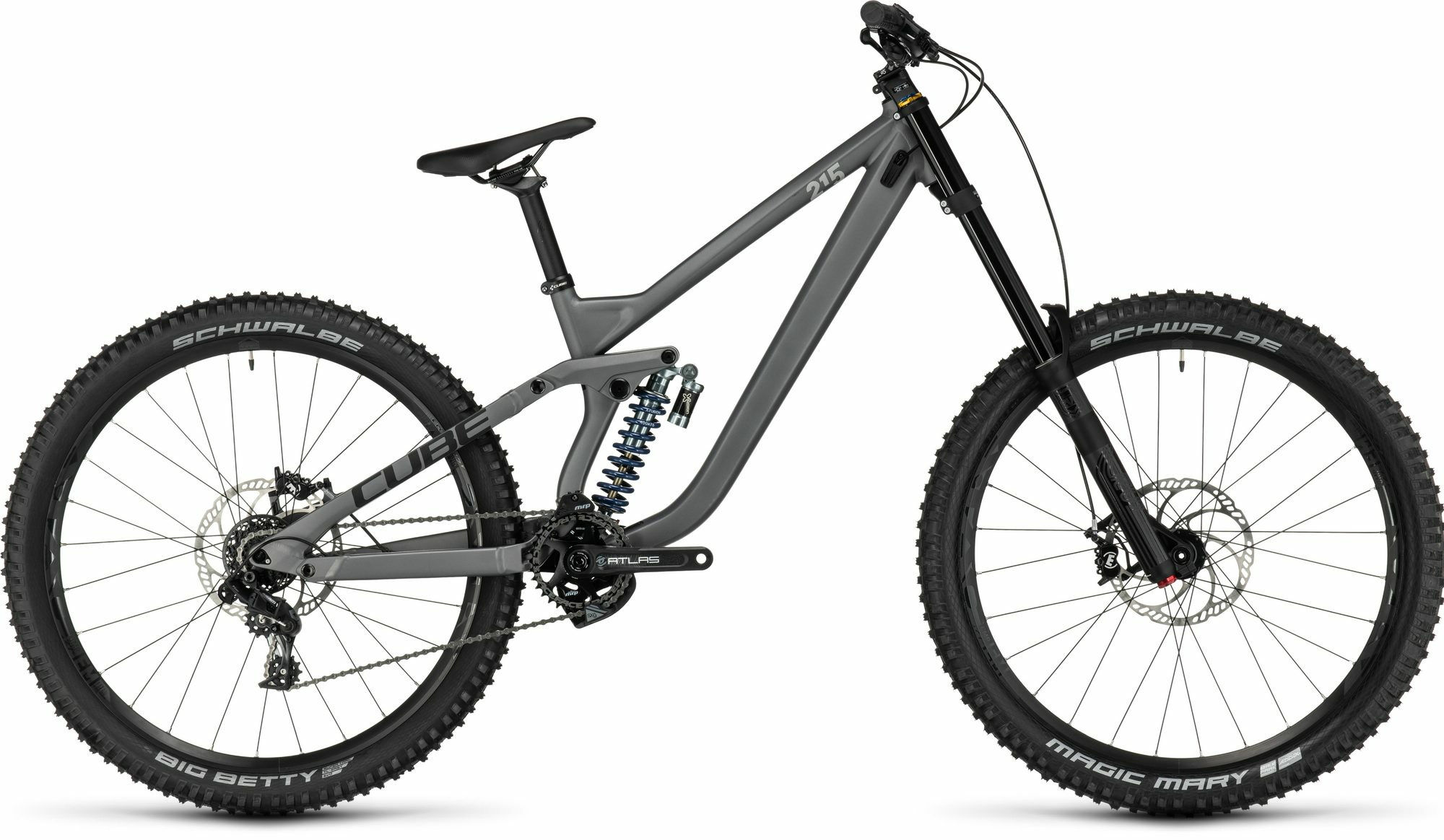 Cube TWO15 Pro 27.5 grey´n´black 27,5" Diamant