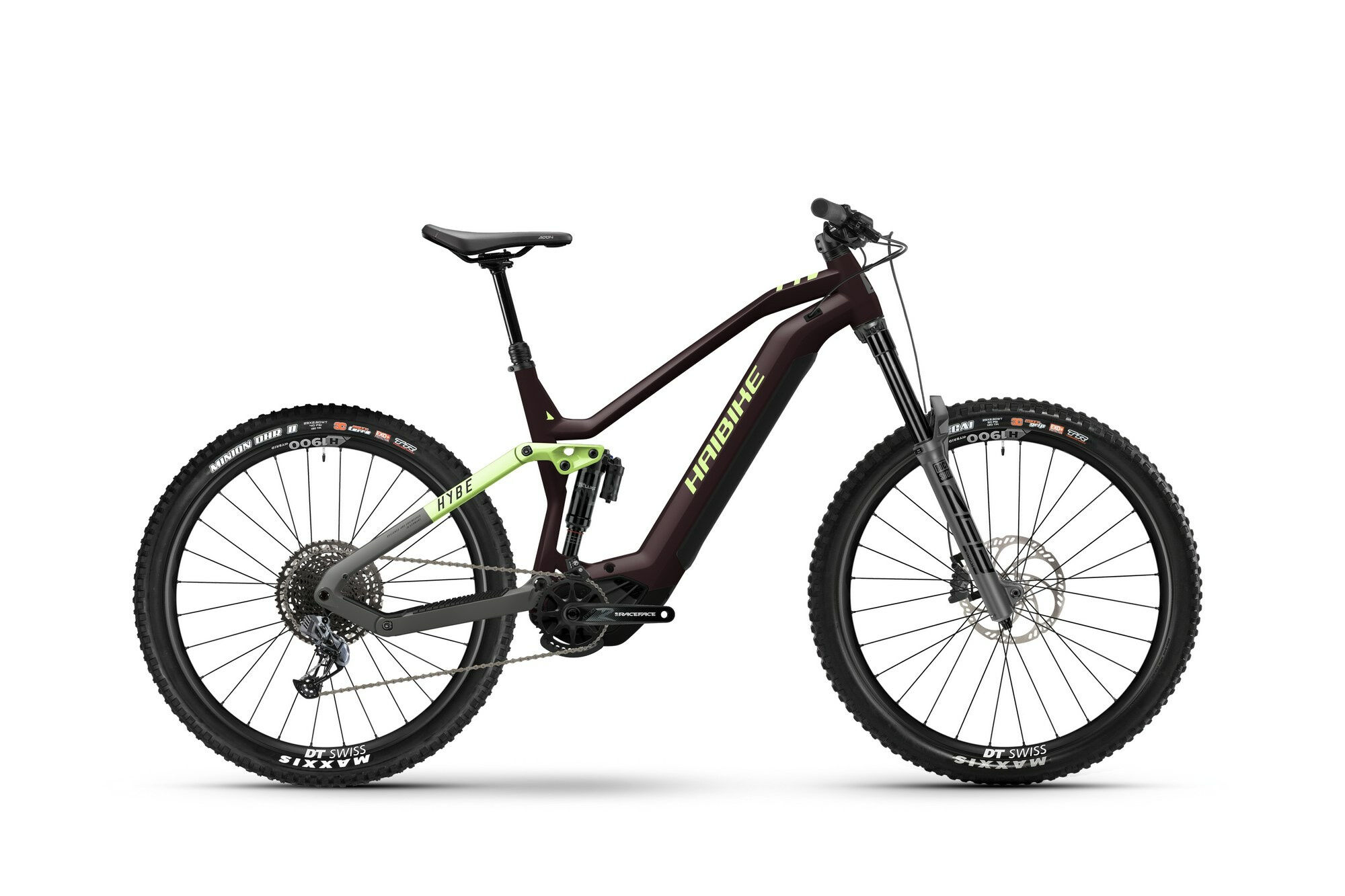 Haibike HYBE 10.5 - 29" 720 Wh - choco/canary/grey matt L
