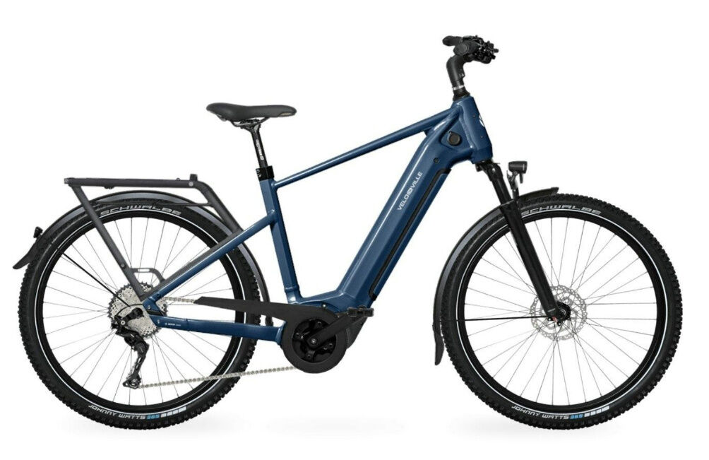 Velo de Ville SEB 890 Night Blue Glanz 27,5" 625 Wh Diamant
