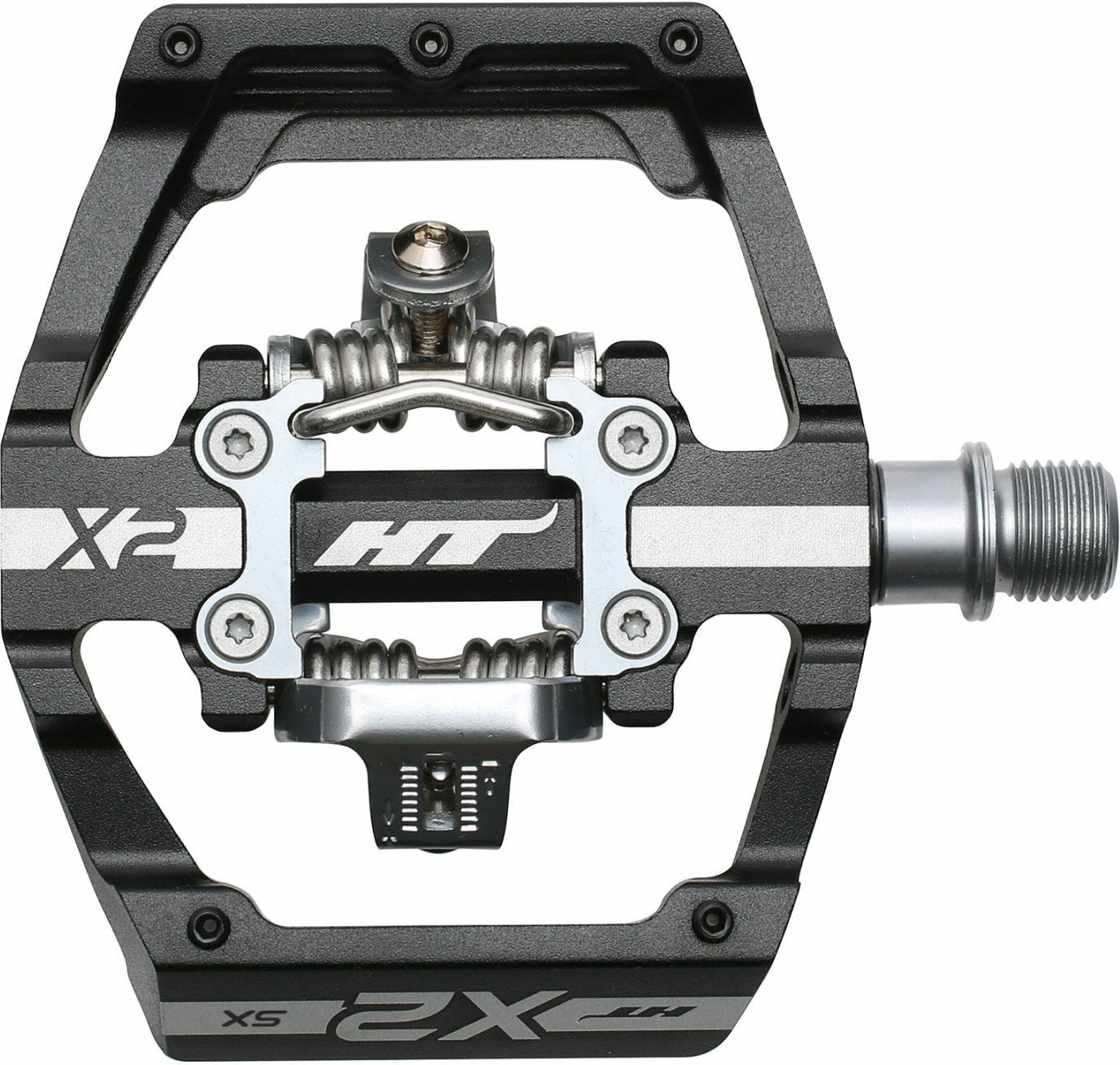 HT Components X2-SX Pedale Schwarz