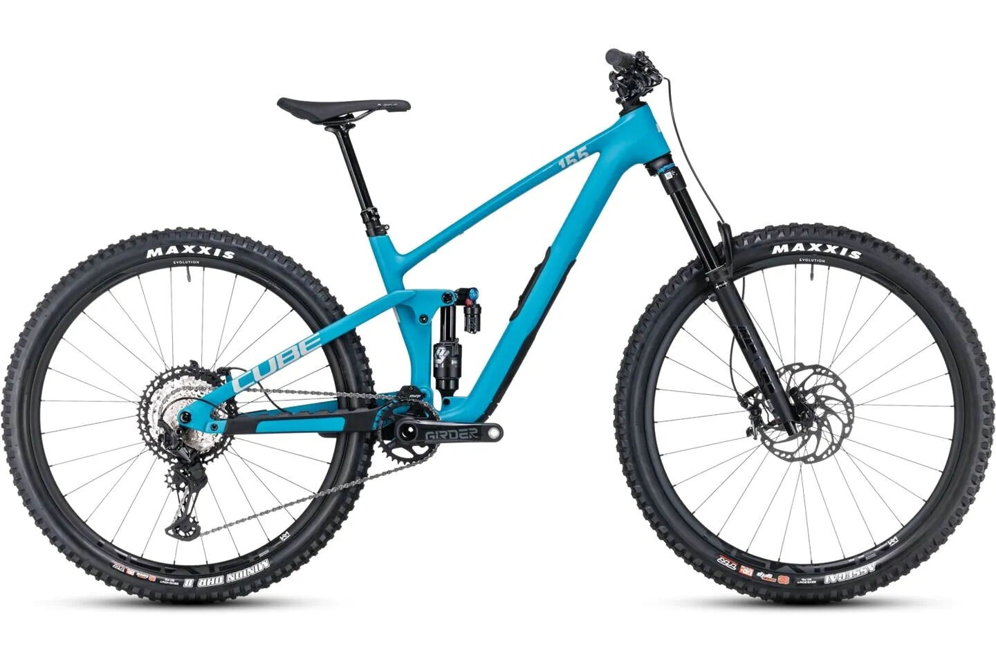 Cube STEREO ONE55 C:62 SLX 29 bondiblue ́n ́grey 29" Diamant M