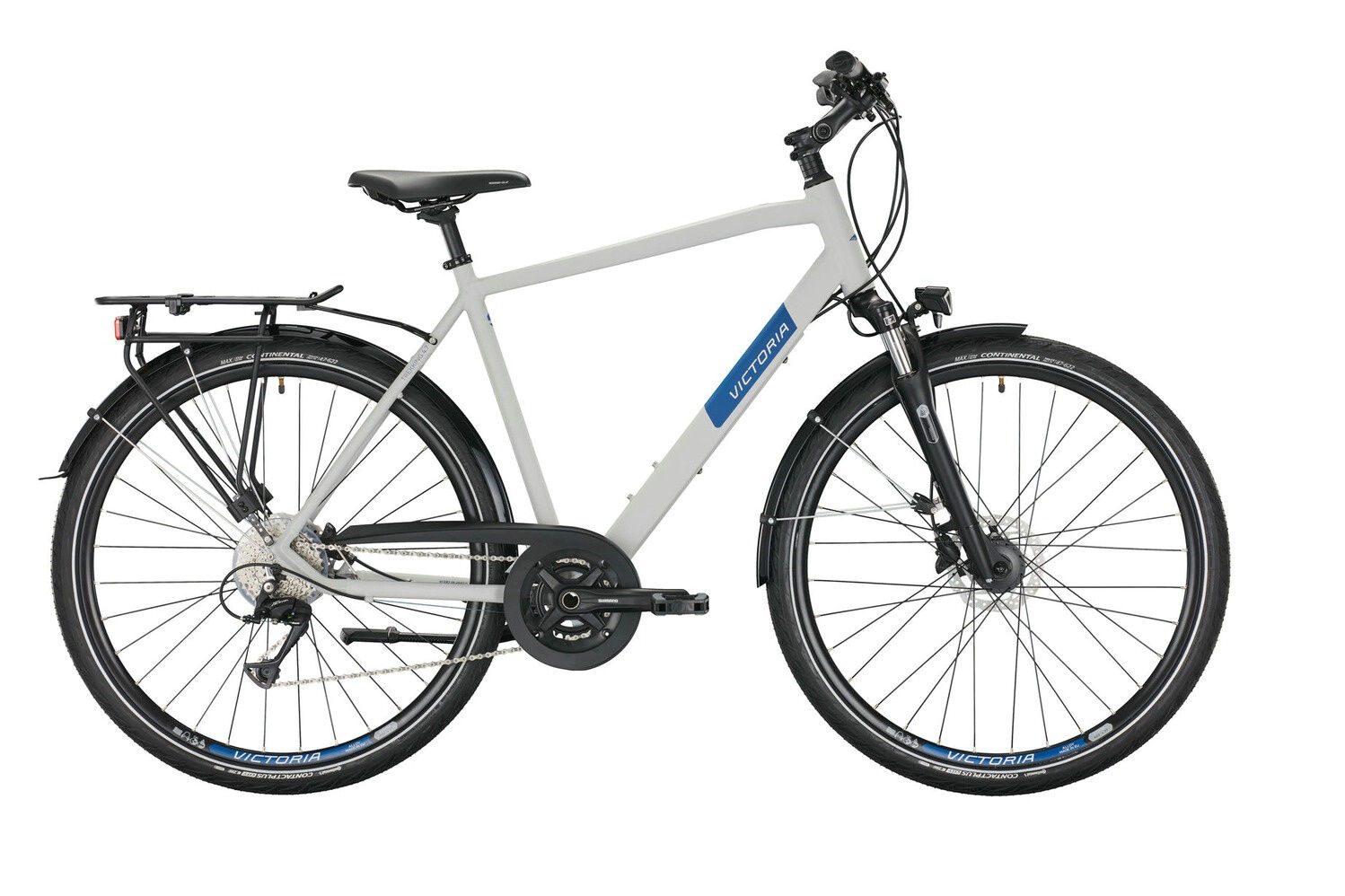Victoria Trekking 4.7 Silver Matt 2022 28" Diamant