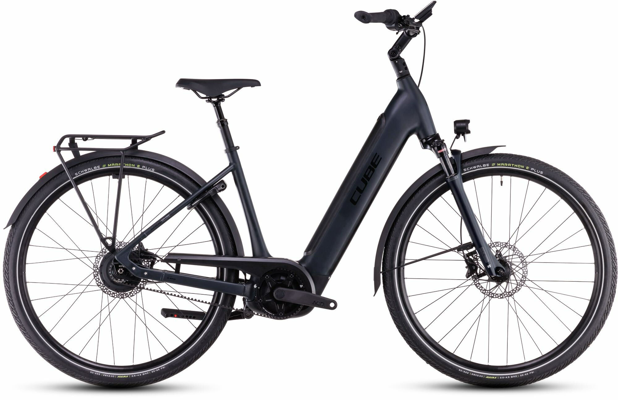 Cube Supreme Hybrid Deluxe Pro 625 night´n´black 28" 625 Wh Wave