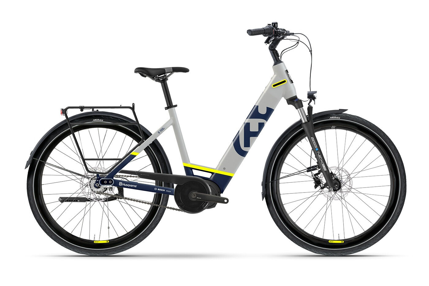 Husqvarna Grand Towner 5 CB Nexus CB white/blue 2023 28" 625 Wh Wave
