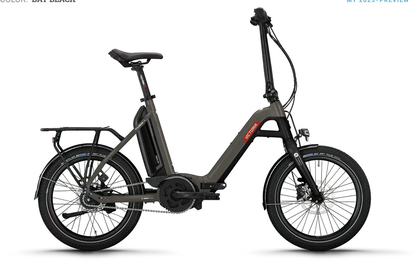 Victoria FYLGRAN 1 Bat Black 2025 20" 400 Wh Faltrahmen