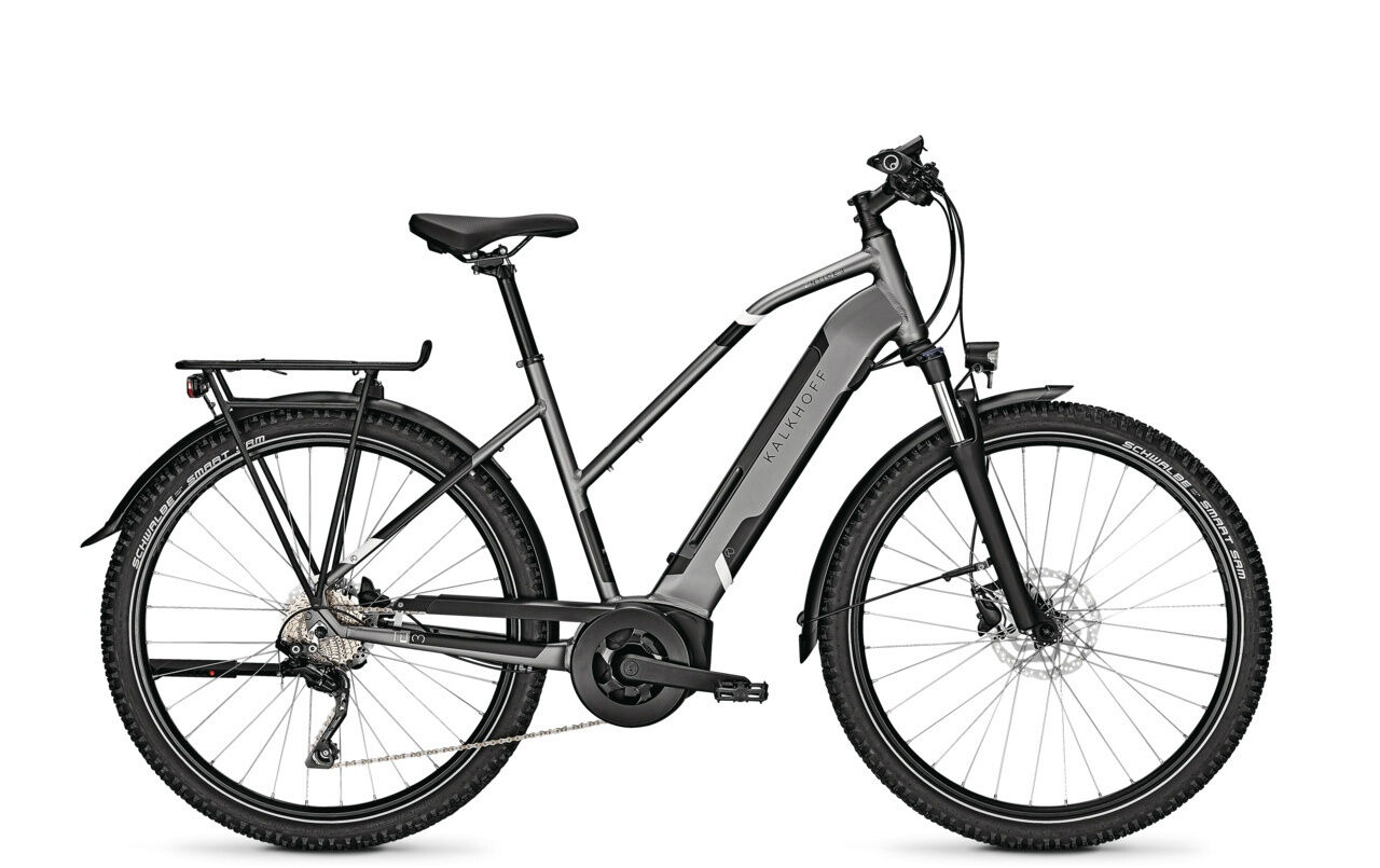 Kalkhoff ENTICE 3.B ADVANCE jetgrey matt 2021 27,5" 500 Wh Trapez