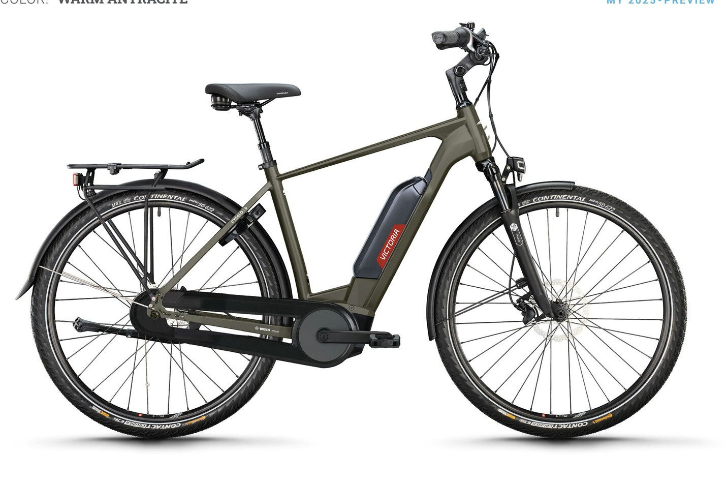 Victoria CYSALO 9 DIAMANT - 28" 545 Wh - warm anthrazit