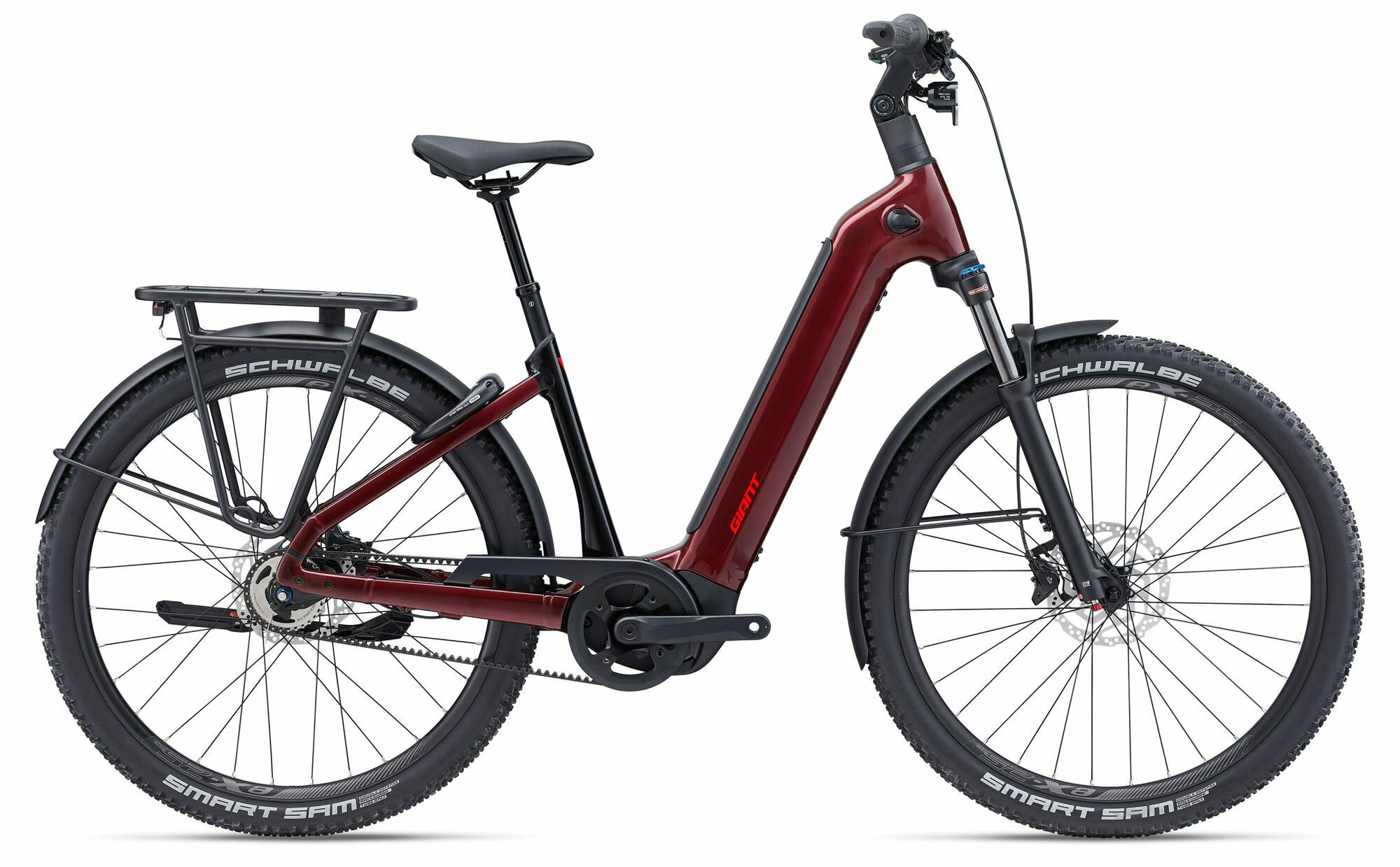 Giant AnyTour X E+ 2 sangria 28" 625 Wh Wave