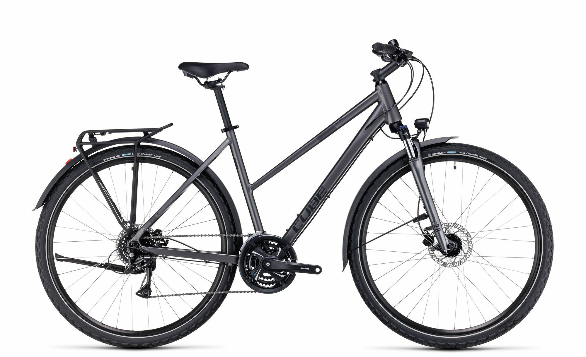 Cube Nature Allroad graphite´n´black 2023 28" Trapez