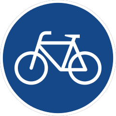 Verkehrszeichen 237 – Radweg