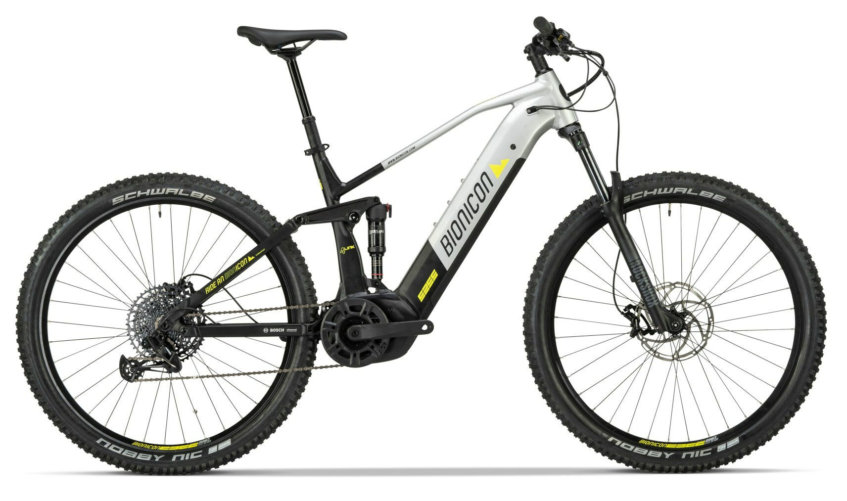 Bionicon JESSE FS 1 silver / black 2023 29" 625 Wh Diamant