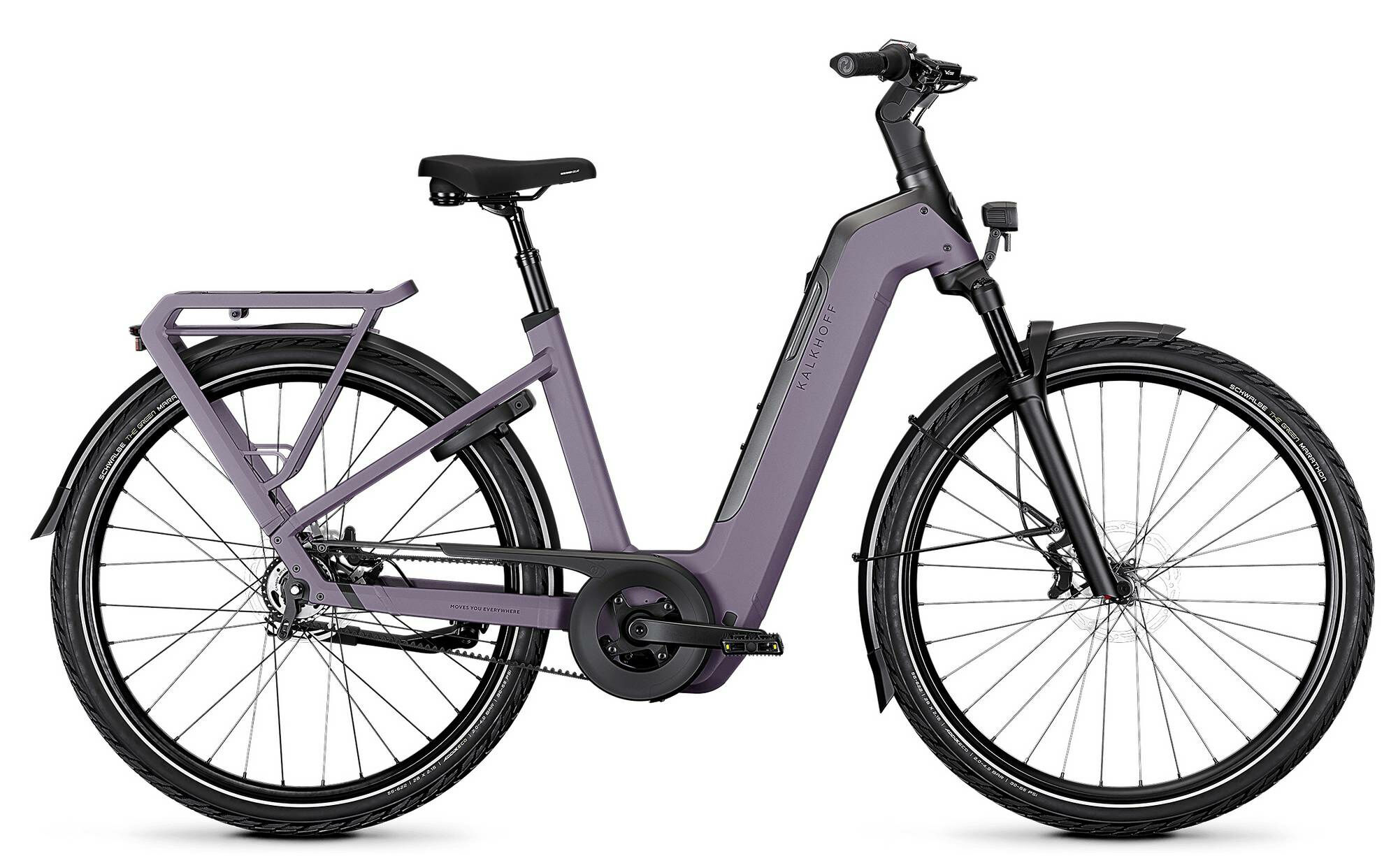 Kalkhoff IMAGE 5+ MOVE midnightplum / diamondblack matt 29" 800 Wh Wave M