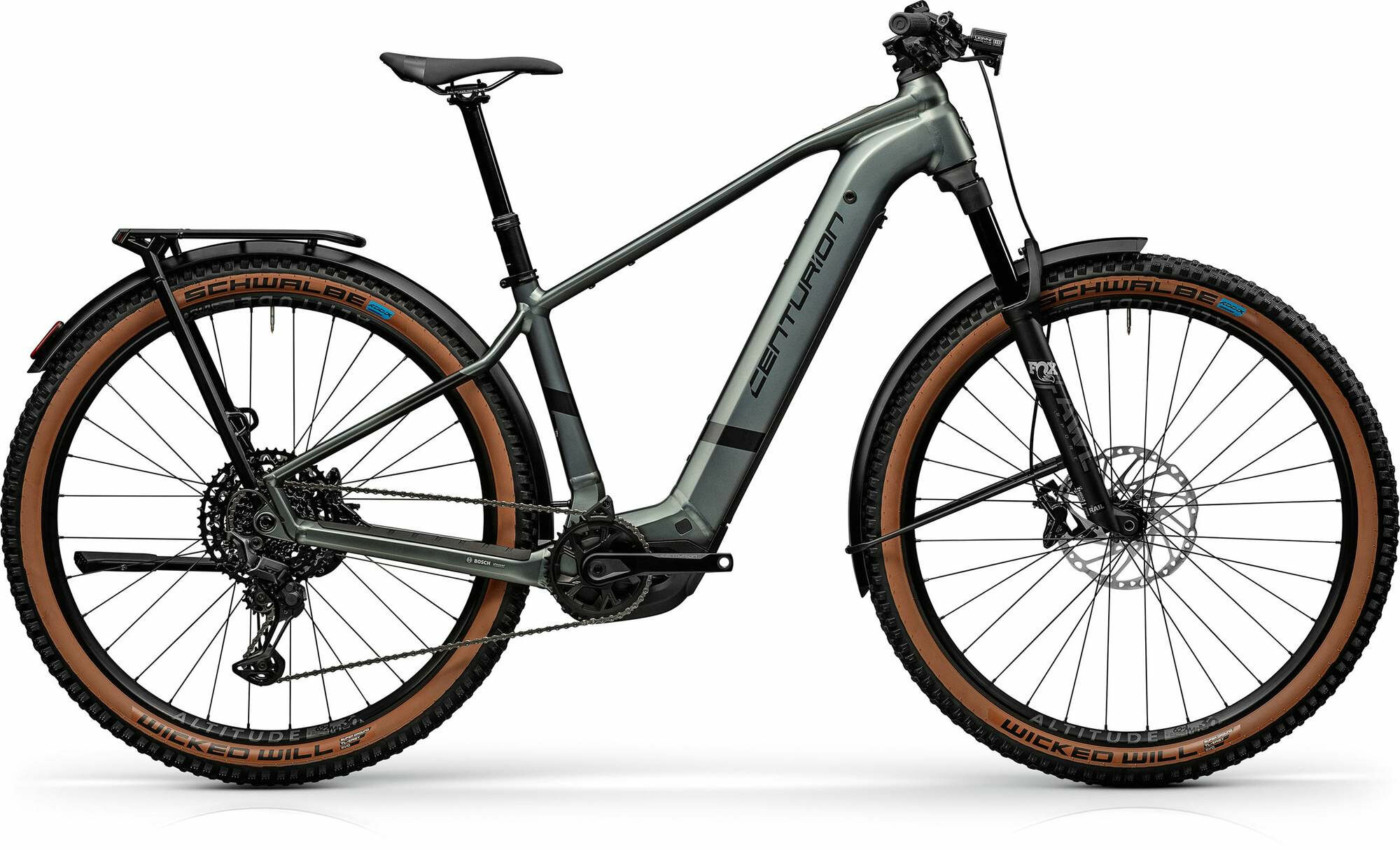Centurion Backfire R2000 EQ Schiefer matt - 800 Wh - 29 Zoll - Diamant