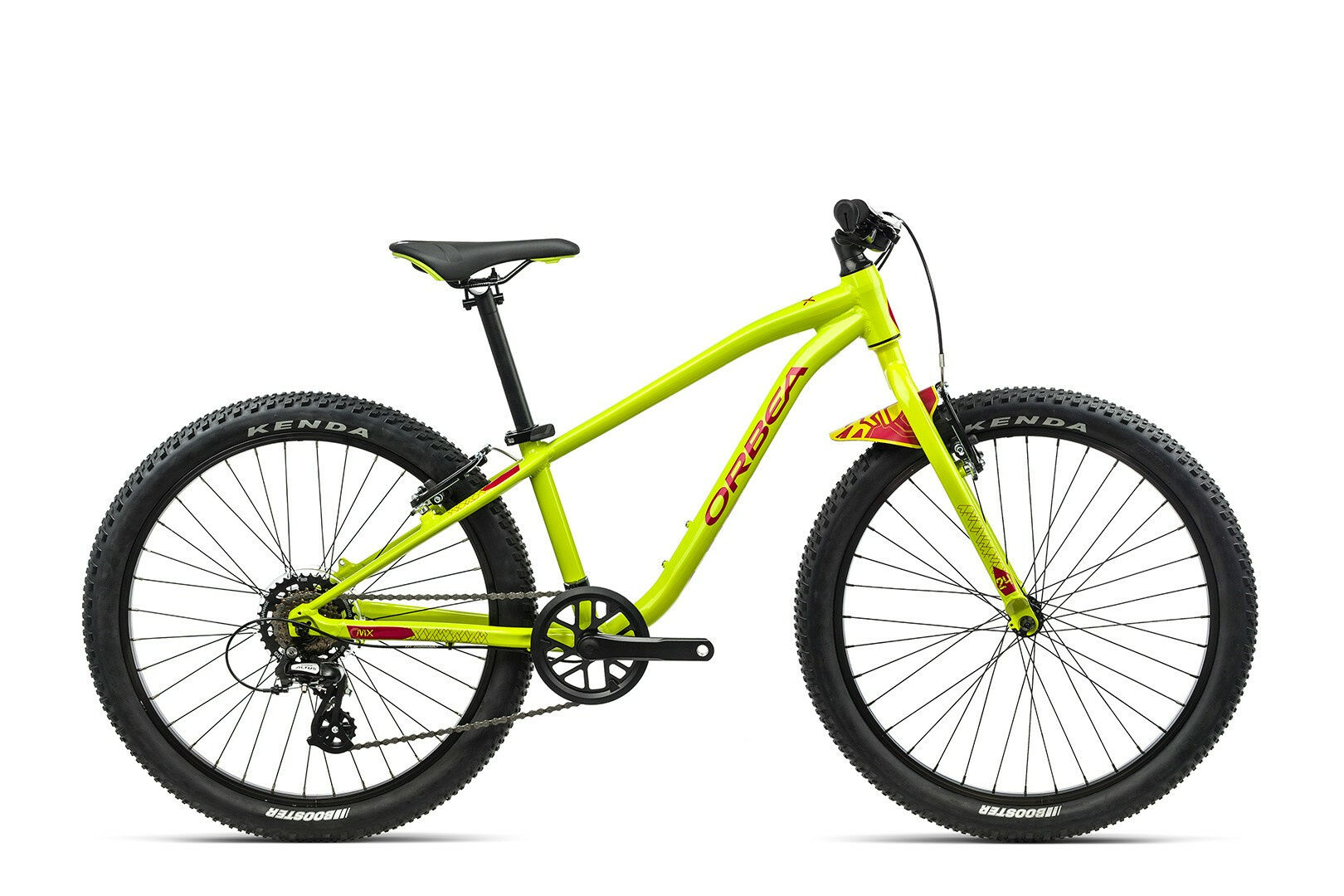 Orbea MX 24 DIRT - 24" - Lime, Watermelon (Gloss) 24"