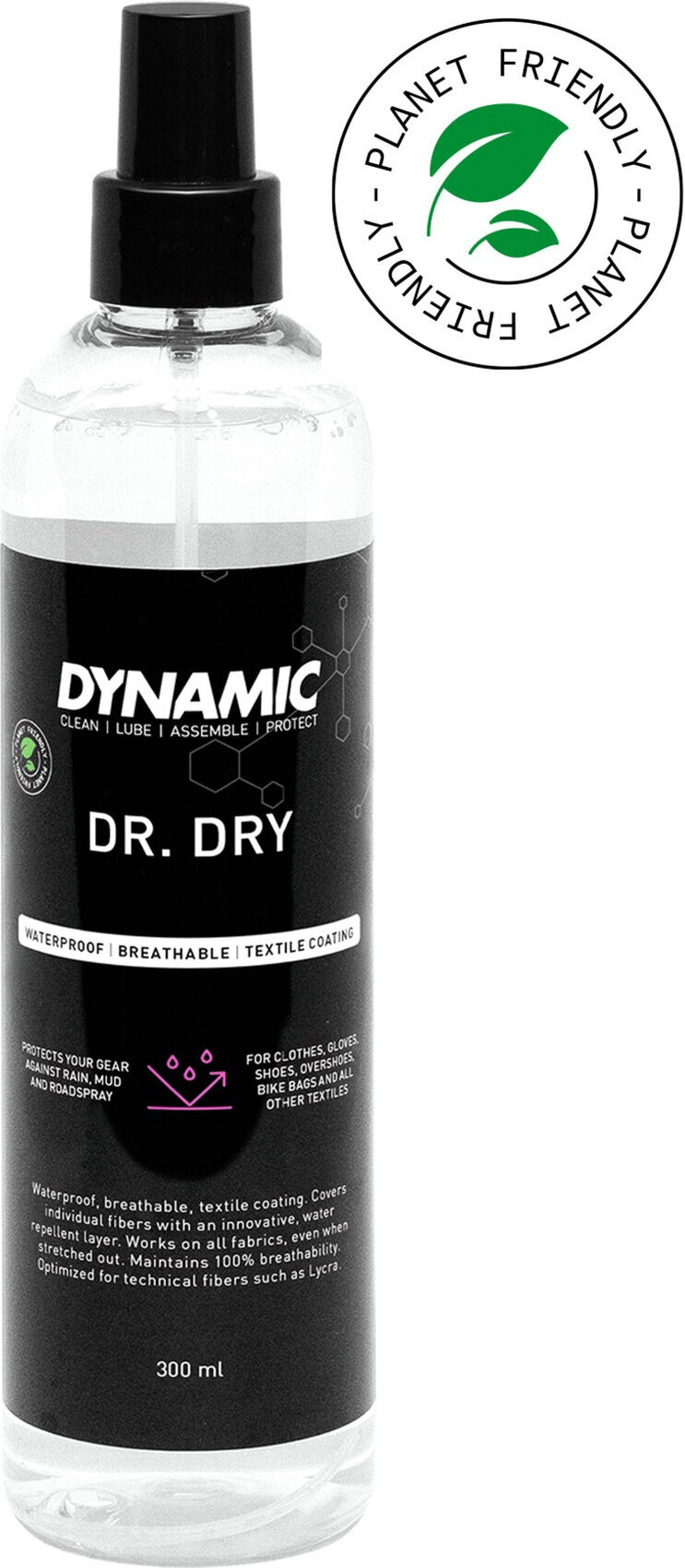 Dynamic Drdry Wasserdichtes Spray 300ml Dynamic Drdry Wasserdichtes Spray 300ml