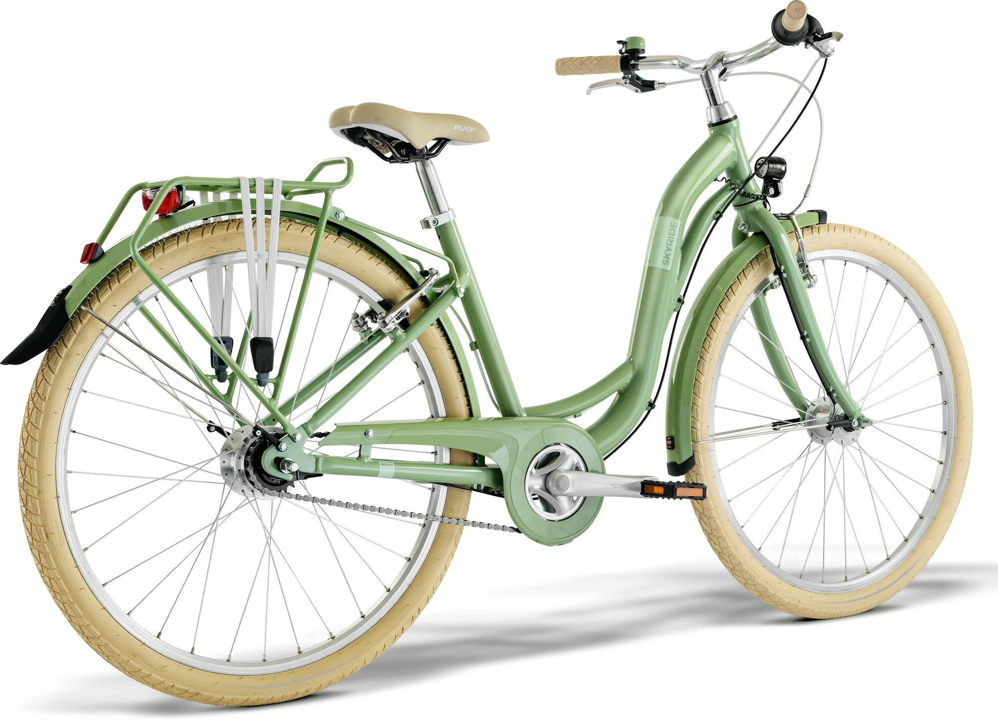 Puky SKYRIDE 26-7 CLASSIC retro-green 26" Wave 26"