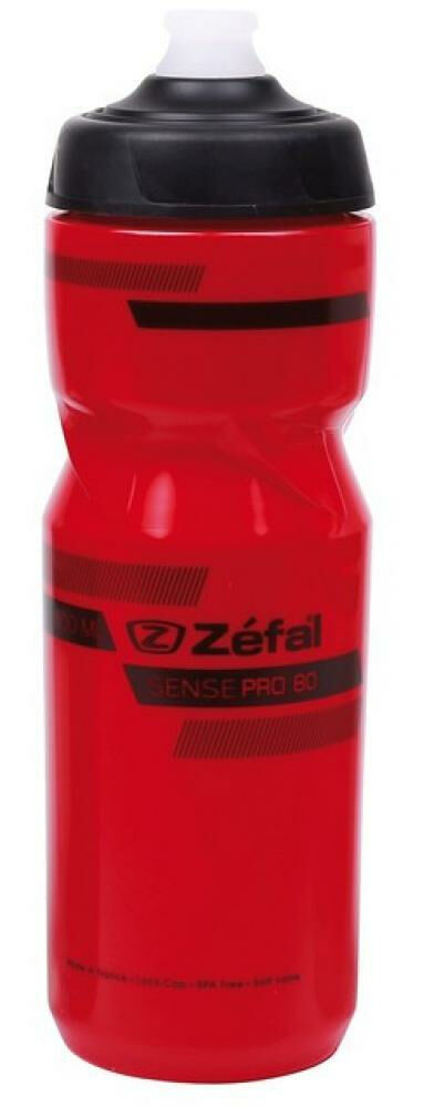 Zéfal SENSE PRO 80 Trinkflasche schwarz, Rot, 6.36