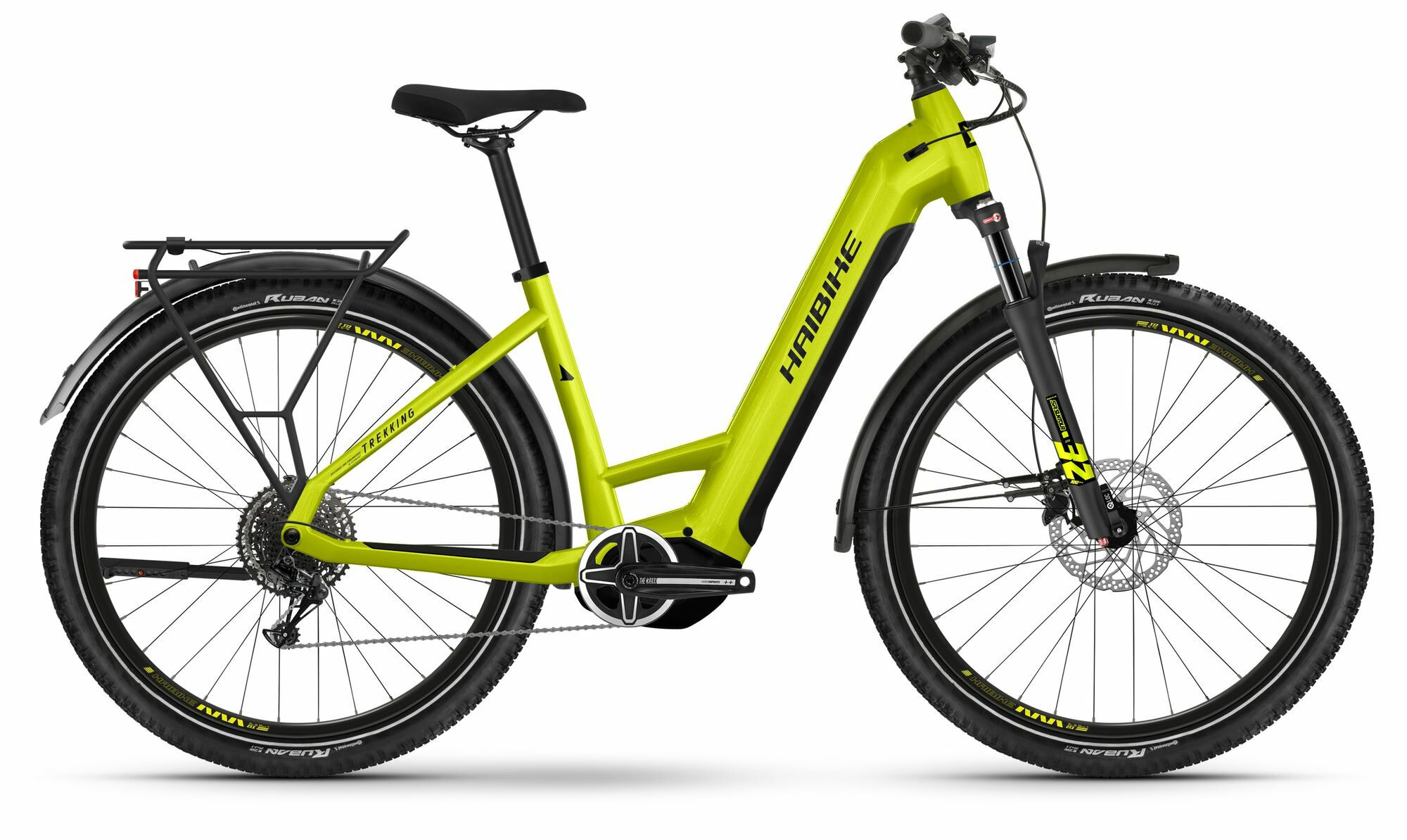 Haibike Trekking 5 lime/black - gloss 2024 27,5" 720 Wh Wave