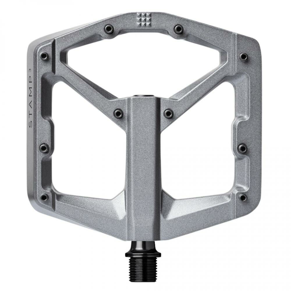 Crankbrothers STAMP 3 LARGE MAGNESIUM Plattform-Pedal grau