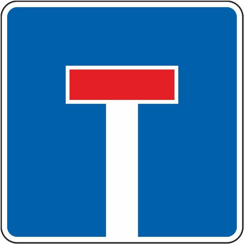 Verkehrszeichen 357 – Durchfahrt verboten