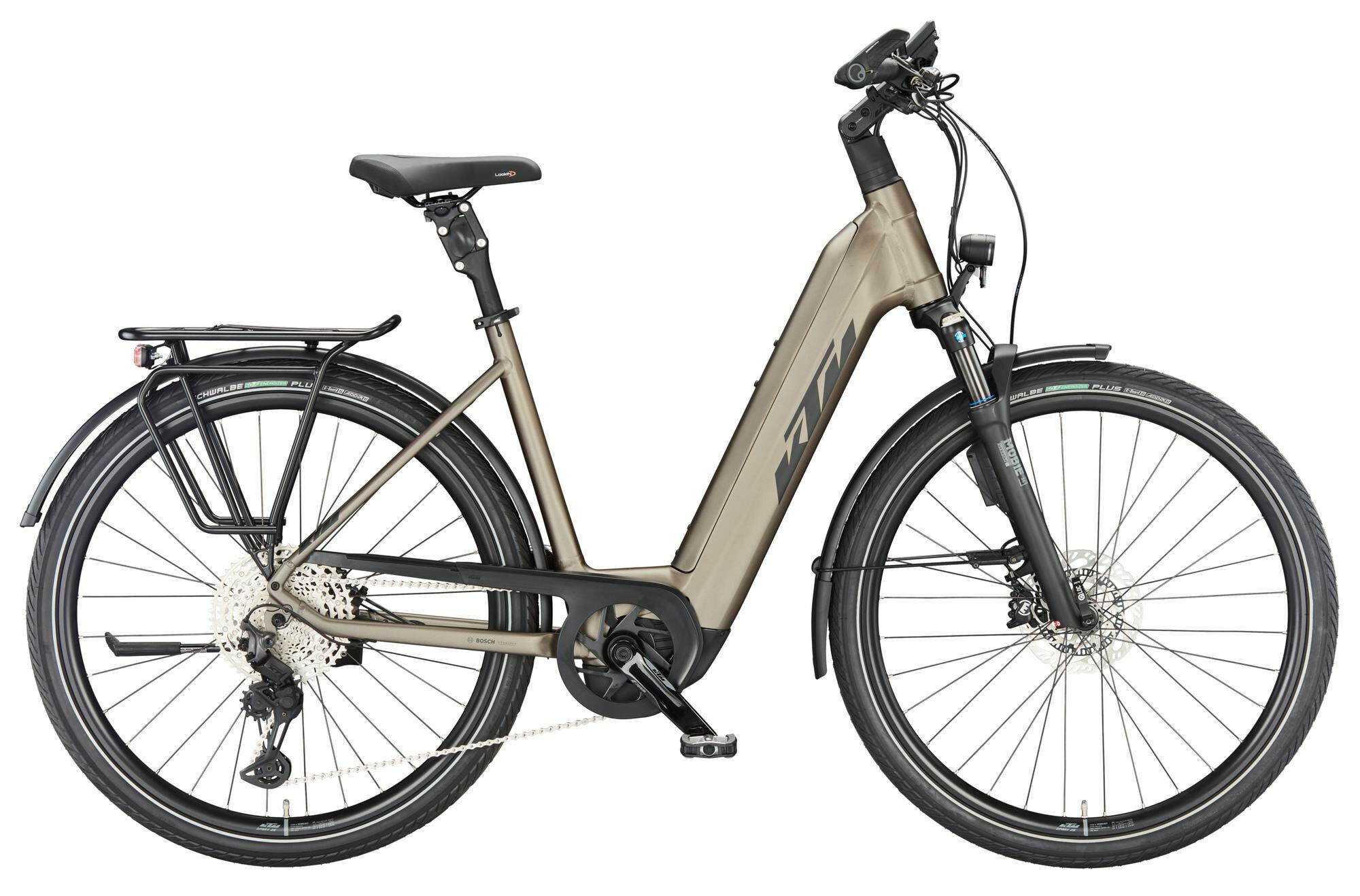Ktm MACINA STYLE 720 ABS WAVE - 28" 750 Wh - oak matt (black+orange)