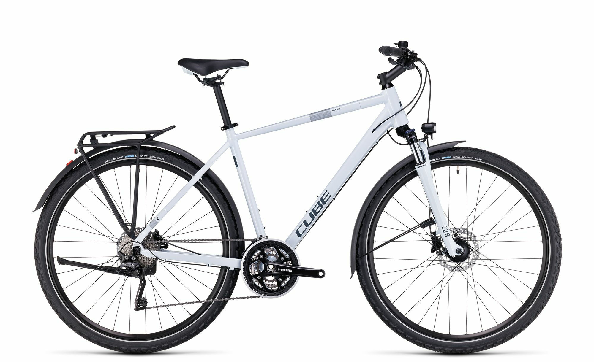 Cube Nature Pro Allroad frostwhite´n´grey 28" Diamant Cube Nature Pro Allroad frostwhite´n´grey 28" Diamant
