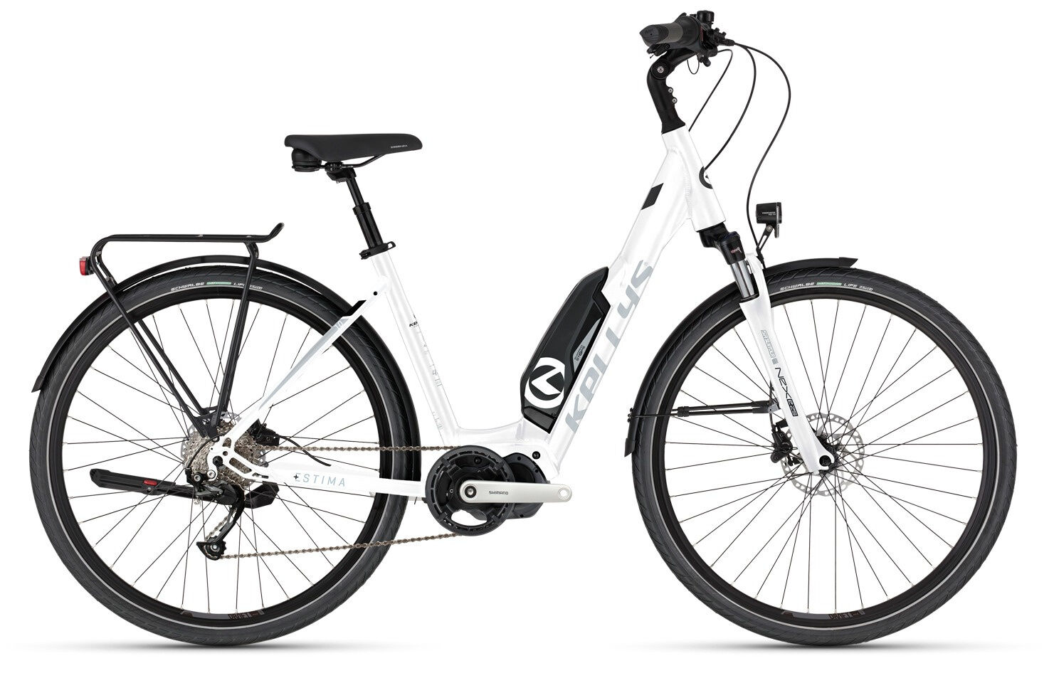 Kellys Estima 10 SH White 28" 504 Wh Wave