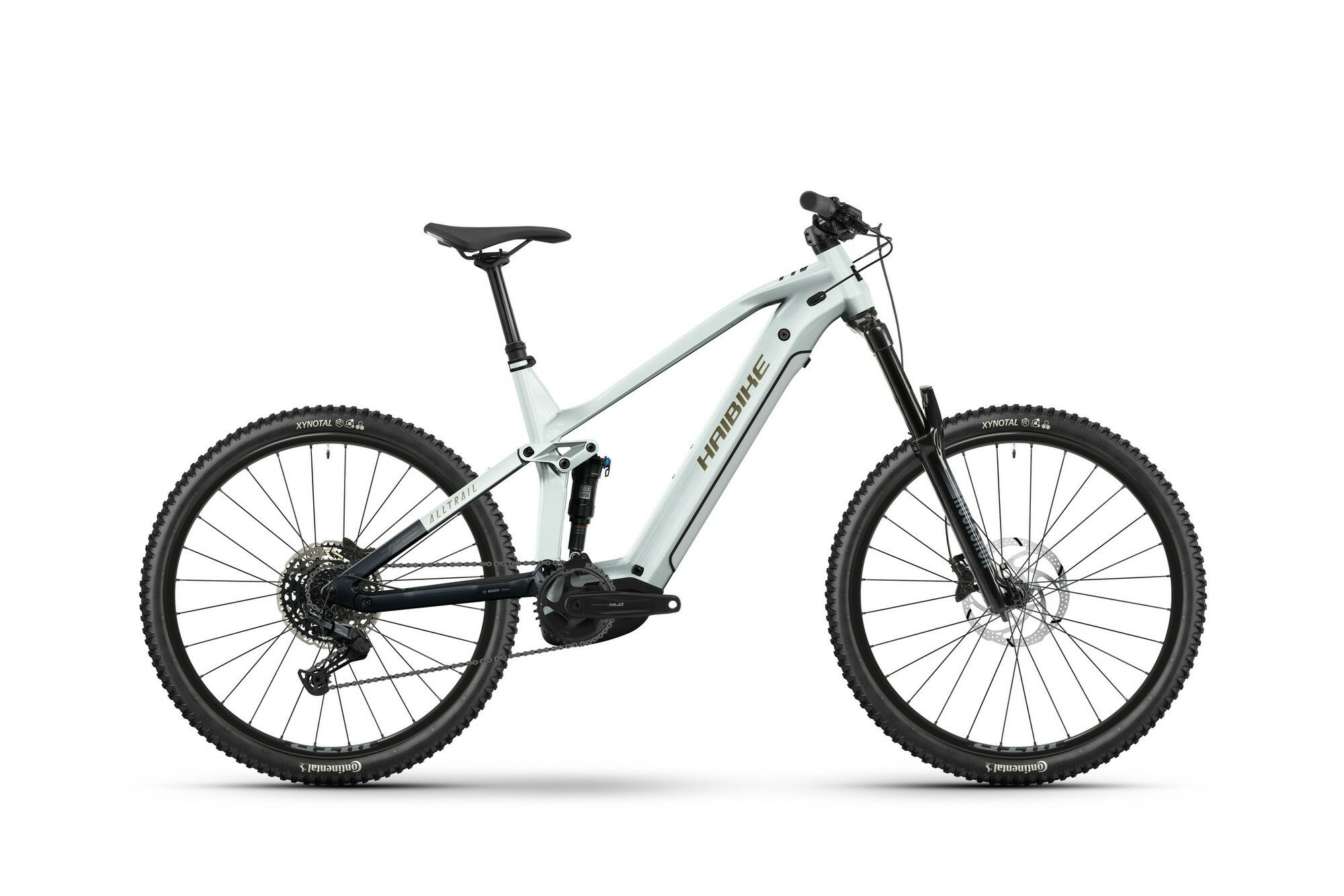 Haibike ALLTRAIL 8 27.5 - 27;5" 600 Wh - white/blue/gold glänzend S