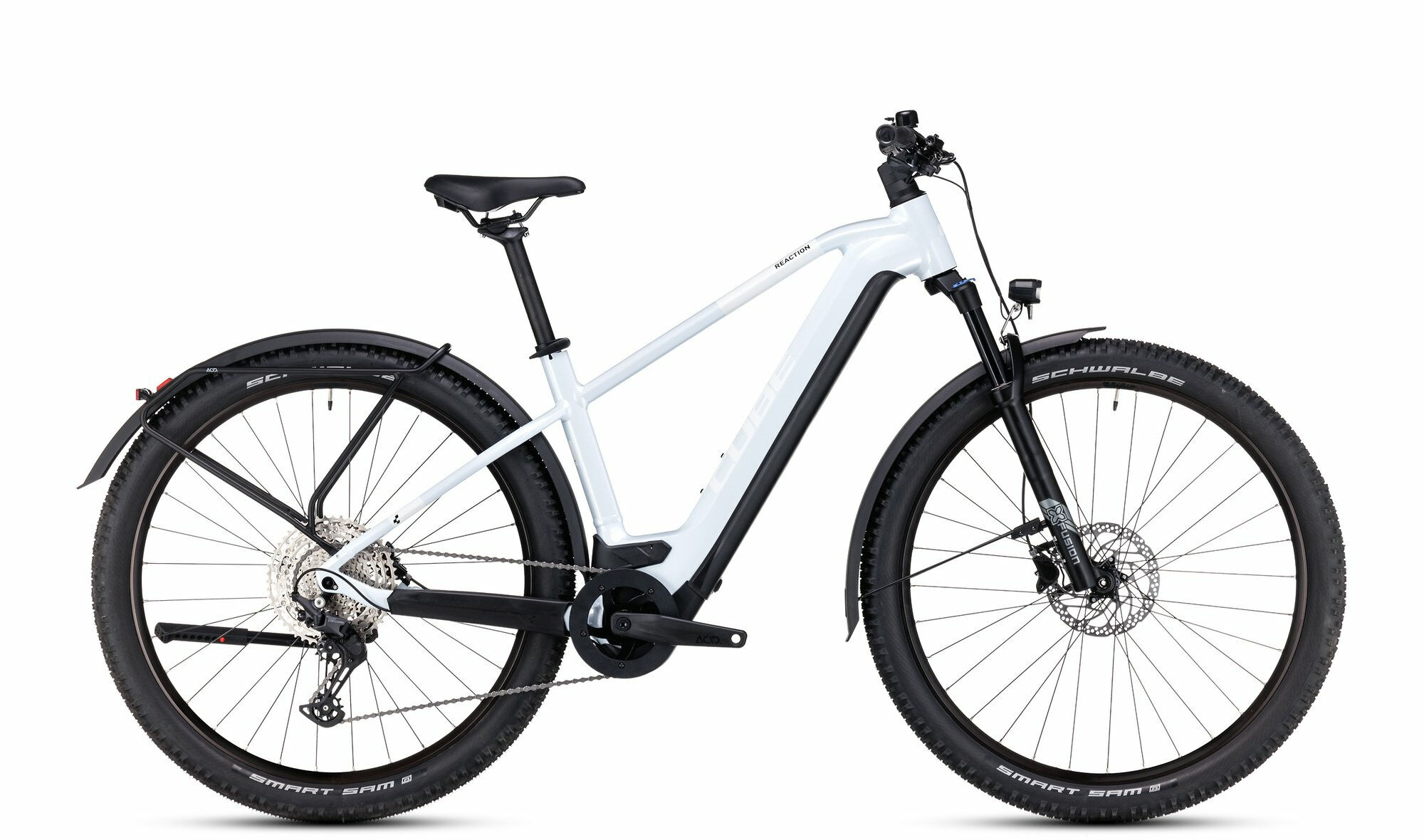 Cube Reaction Hybrid Pro 625 Allroad flashwhite´n´black 2023 29" 625 Wh Diamant
