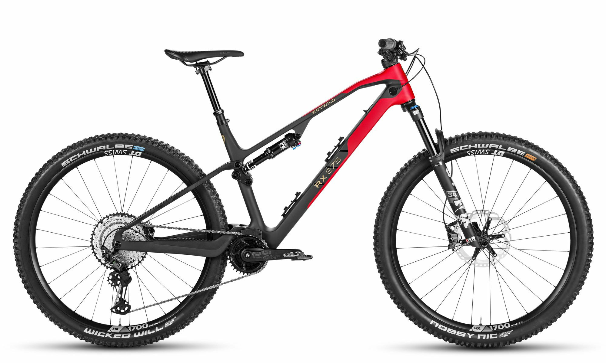 Rotwild R.X275 PRO Red 2023 29" 250 Wh Diamant