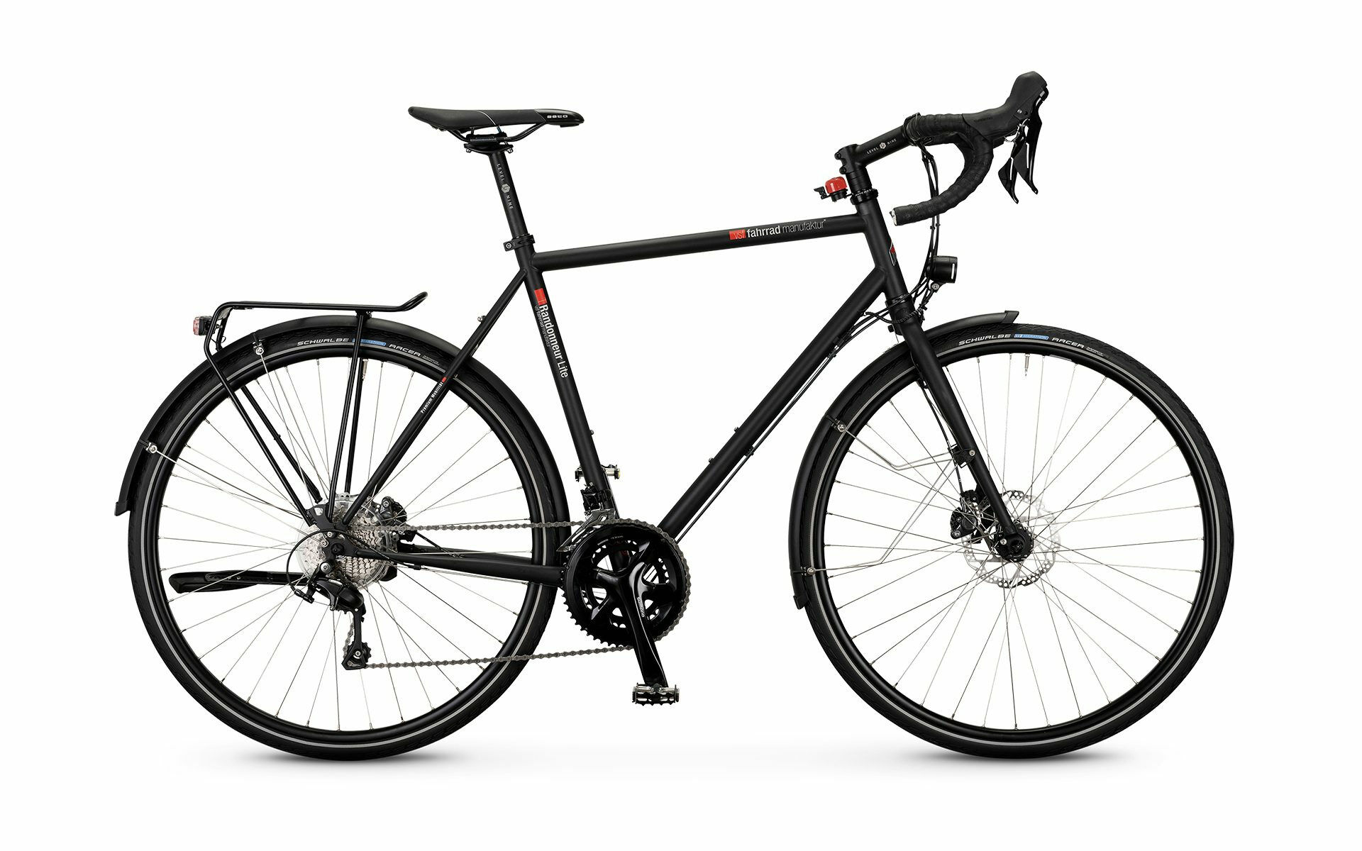 VSF Fahrradmanufaktur T-Randonneur Lite ebony matt 28" Diamant