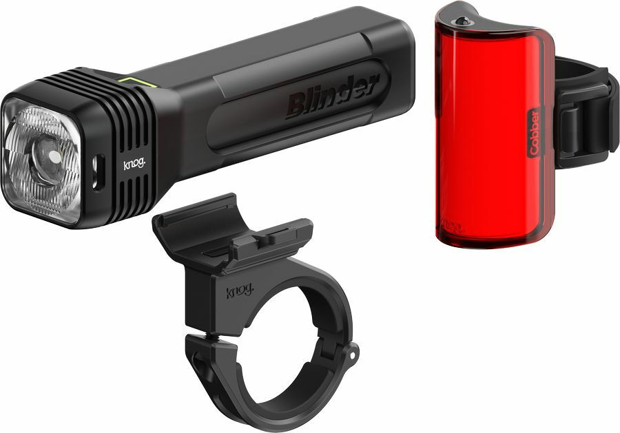 Knog Blinder 120 + Cobber Mid Twinpack Black