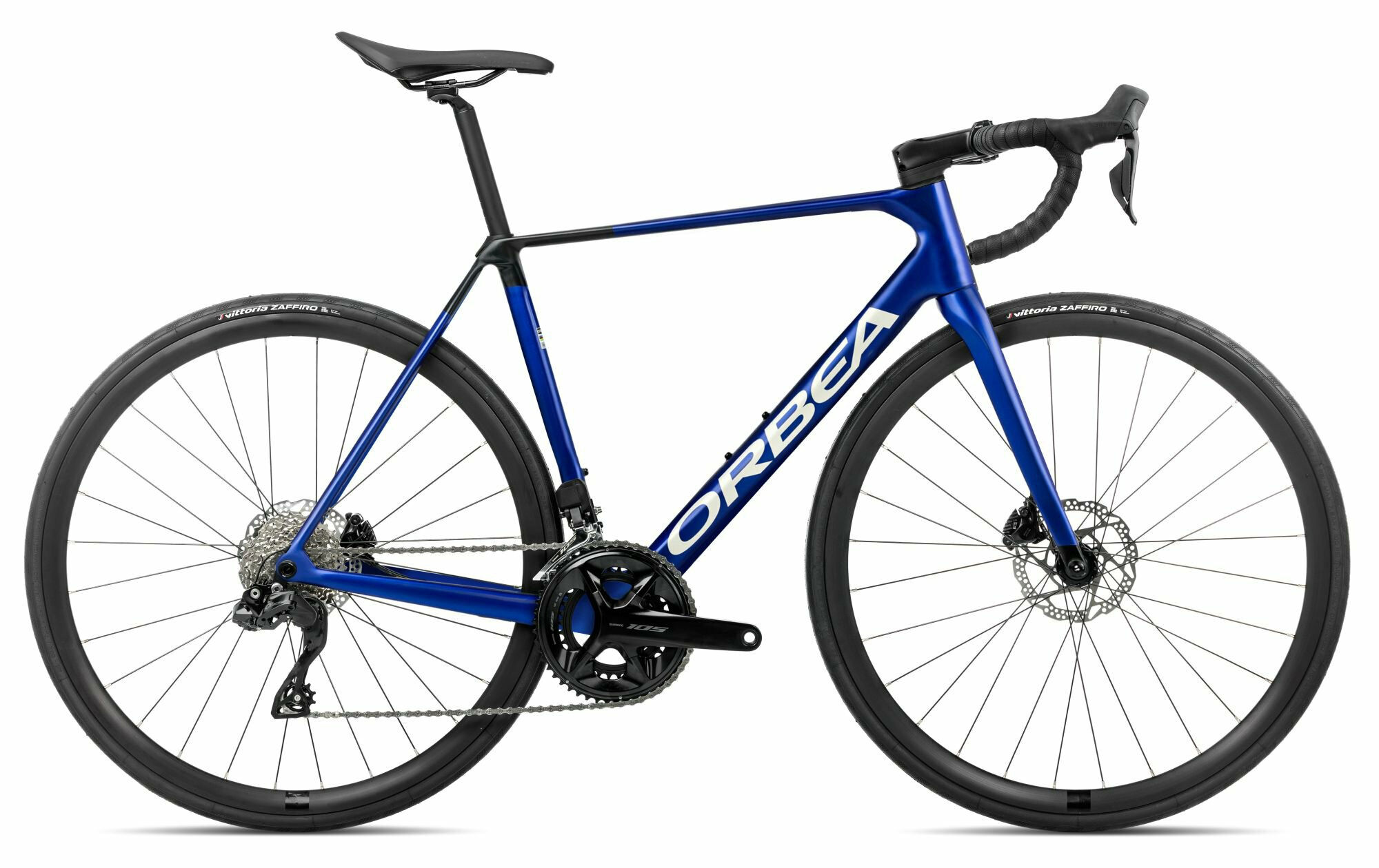 Orbea Orca M30i Cobalt Blue - Carbon Raw (Matt) - 28 Zoll - Diamant (2026)