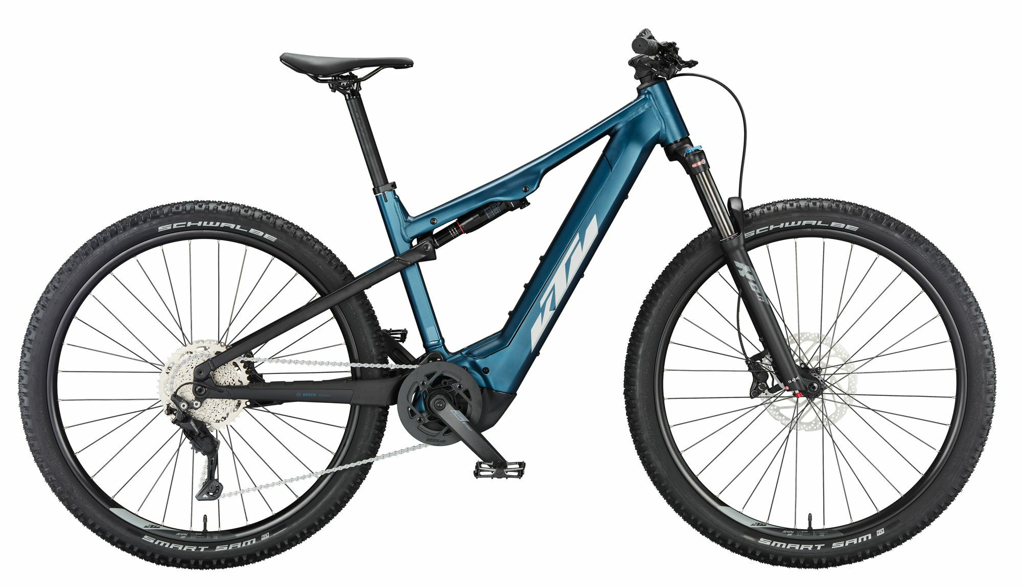 Ktm Macina Chacana 591 - 29" 500 Wh - Vital Blue Matt (silver+black)
