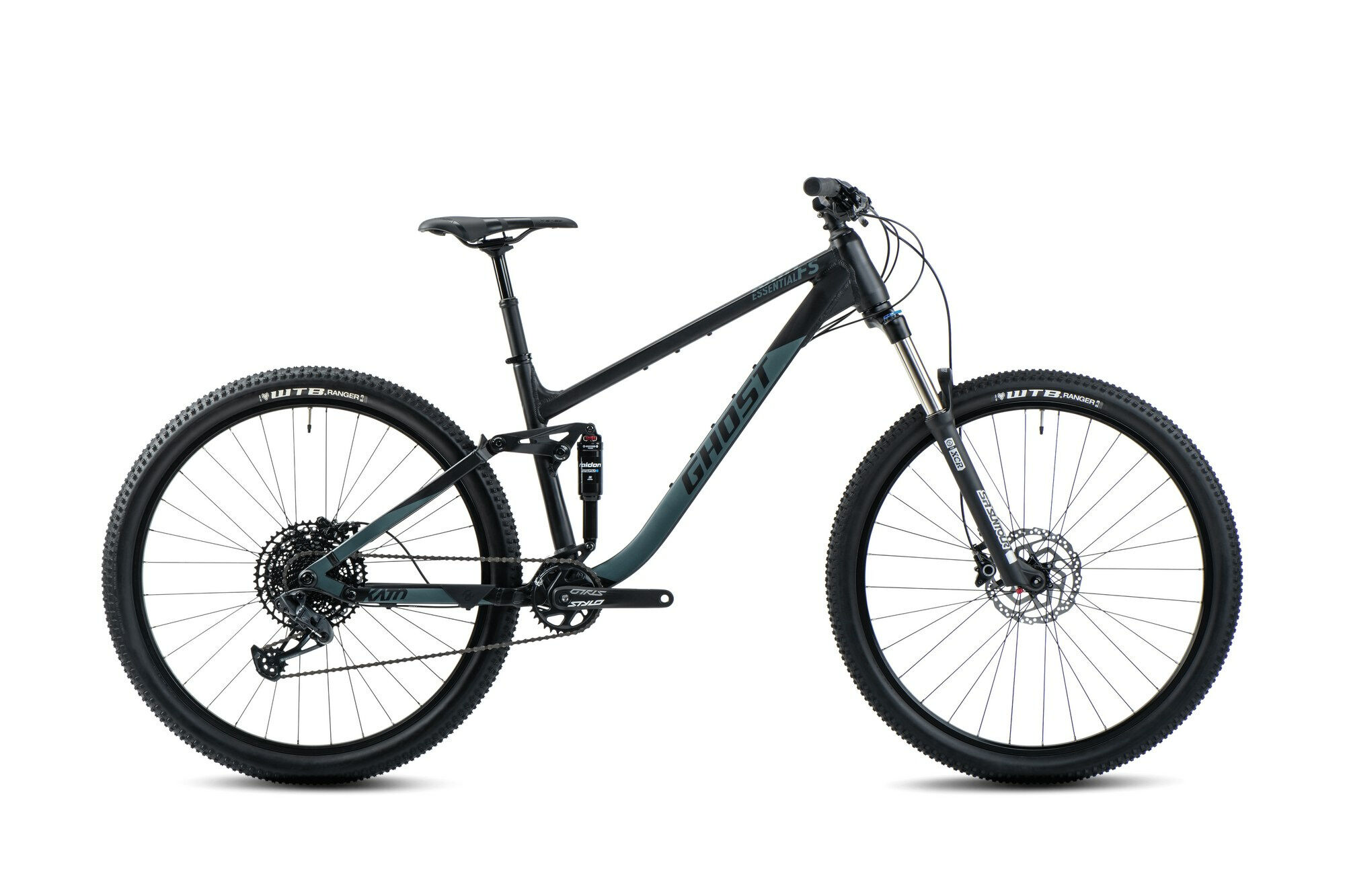 Ghost Kato FS Essential black/met. green bay  - matt 2023 29" Diamant