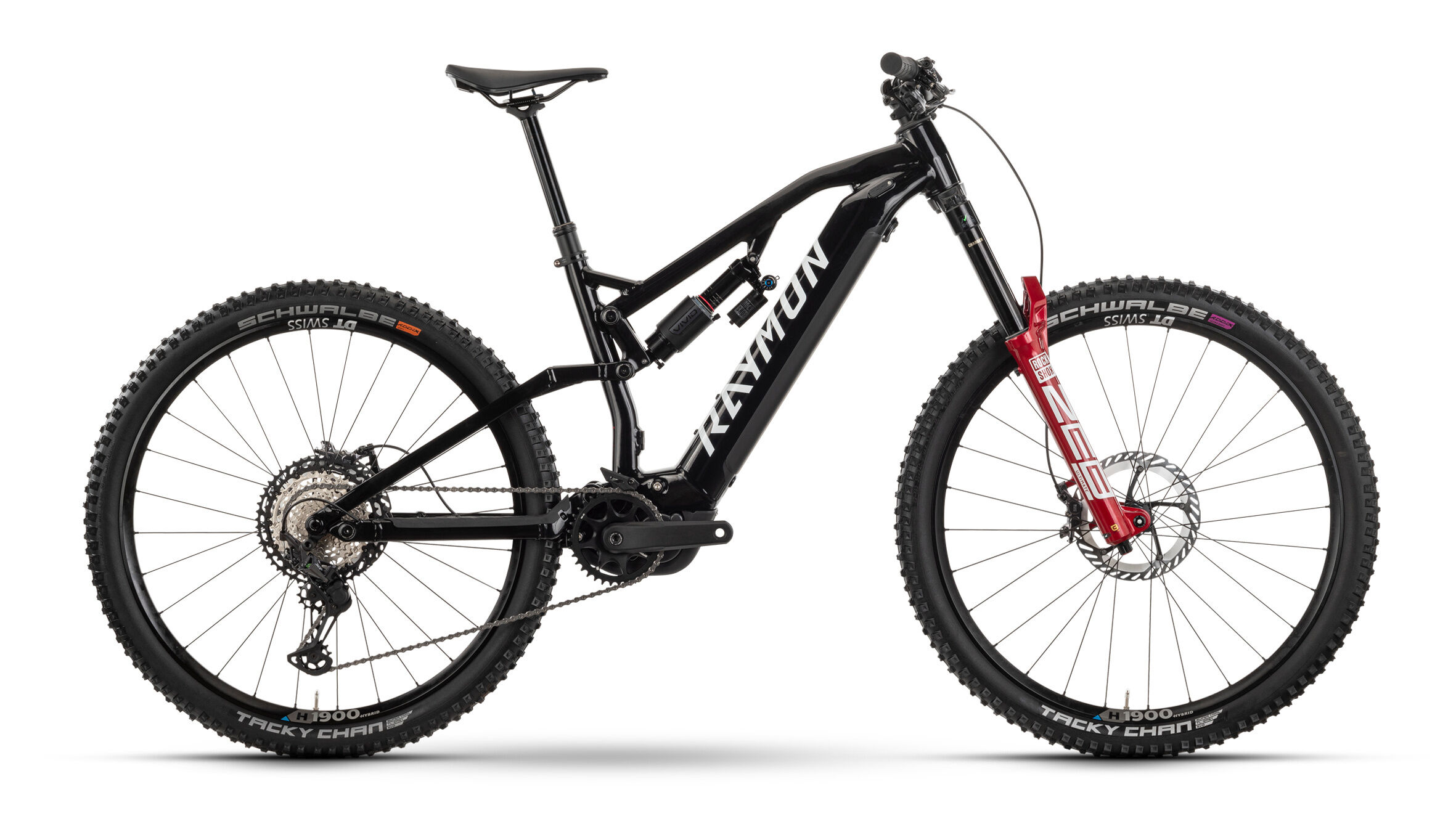 Raymon TRAILRAY 170 ULTRA - 29" 800 Wh - Black/White/Red