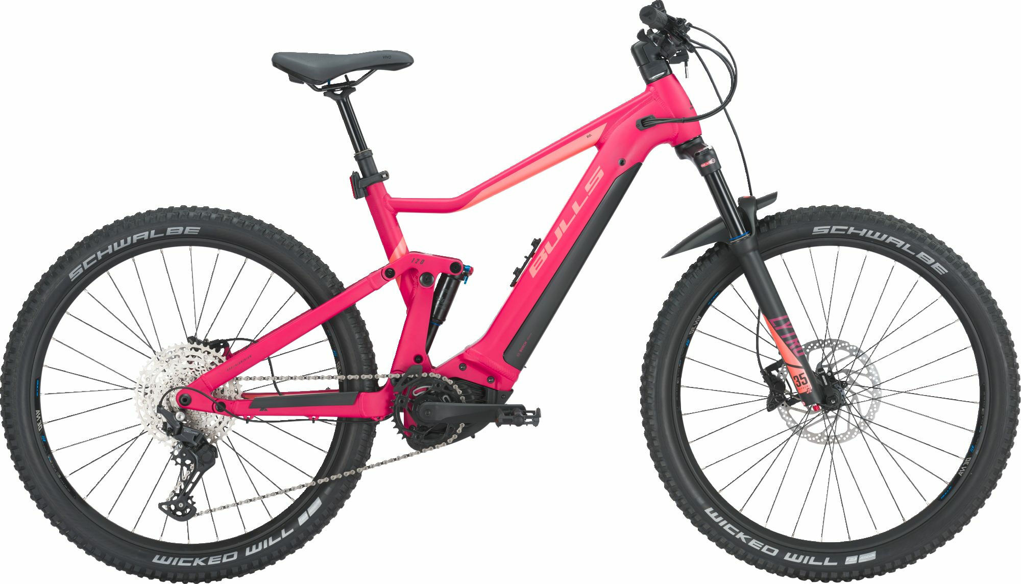 Bulls AMINGA EVA TR 1 - 27;5" 625 Wh - fuchsia purple matt S