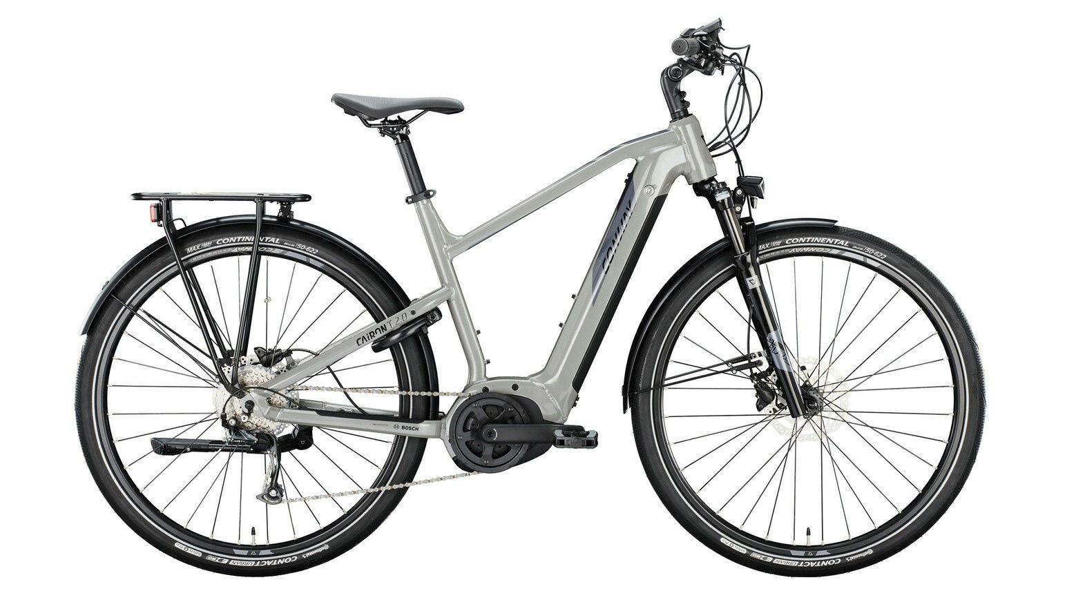 Conway CAIRON T 2.0 625 graphitegreymetallic / shadowgrey 28" 625 Wh Diamant 46 cm