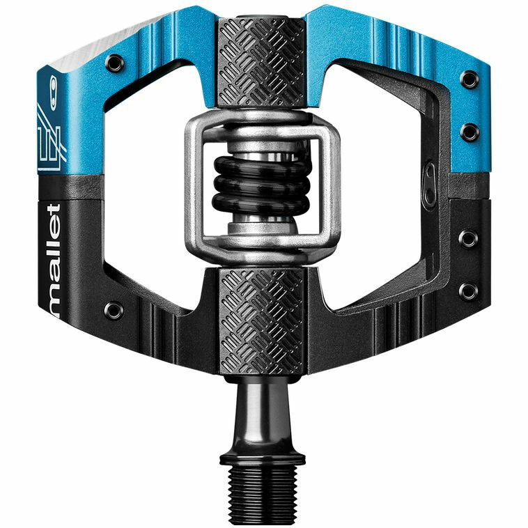 Crankbrothers MALLET ENDURO Klick-Pedal Black/Electric Blue
