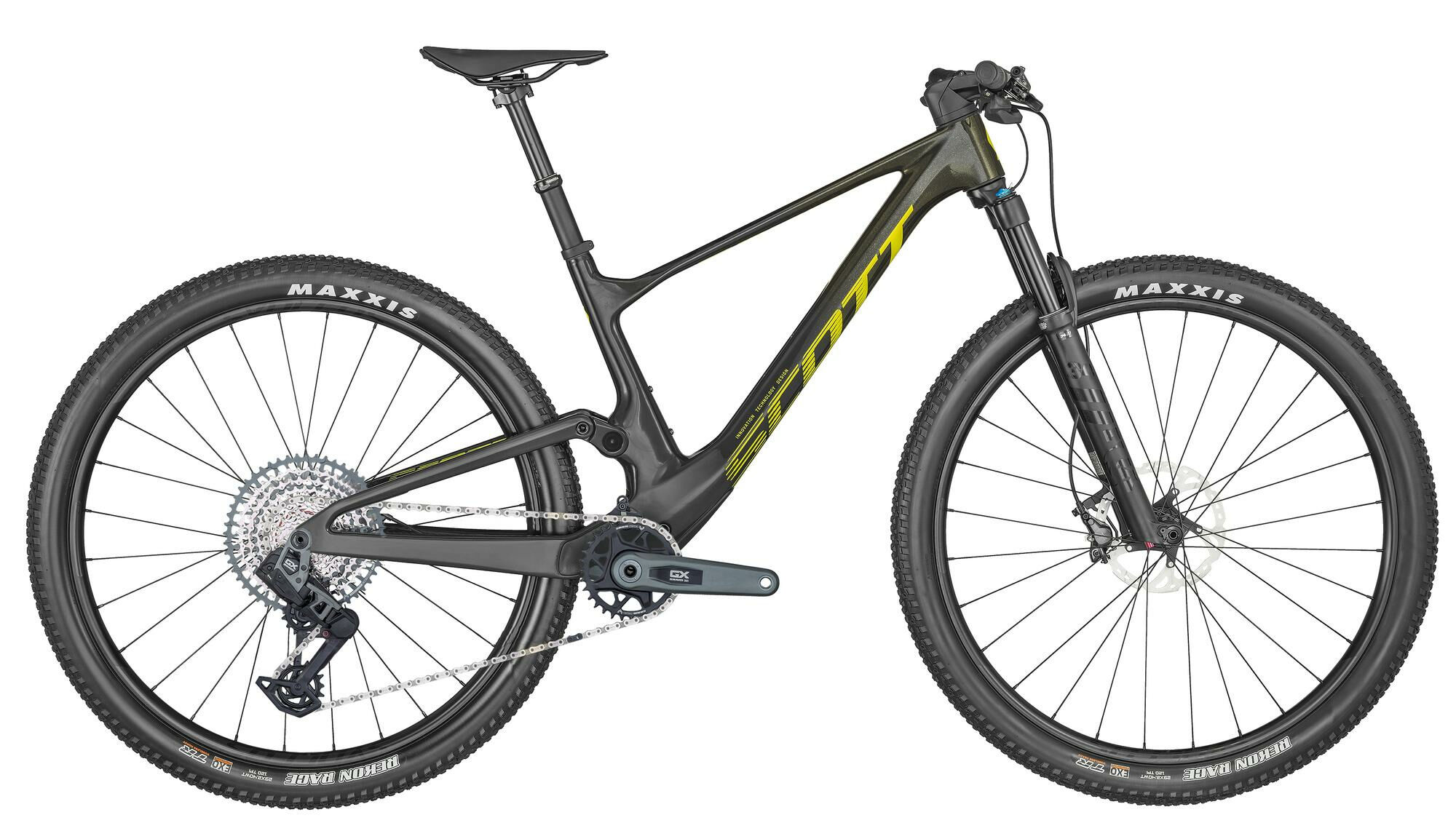 Scott SPARK RC TEAM ISSUE TR Yellow Flakes 29" Diamant XL