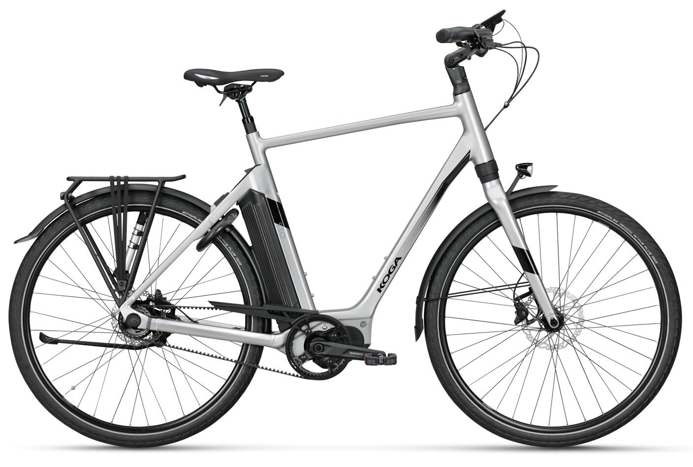 Koga Vectro S30 Gents Grey High Gloss 28" 500 Wh Diamant