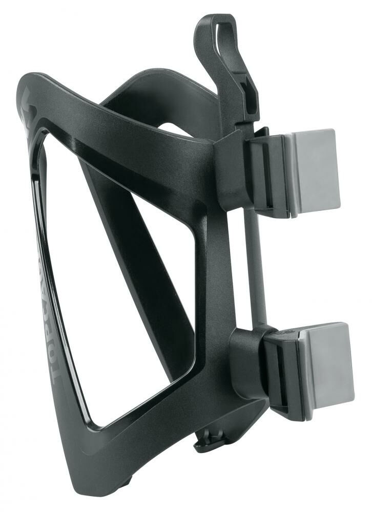 SKS Flaschenhalter Anywhere Topcage Schwarz - Robuster Flaschenhalter für alle Fahrradtypen - Flexibel einsetzbar, stabil und leicht - Ideal für Touren und schnelle Zugänglichkeit